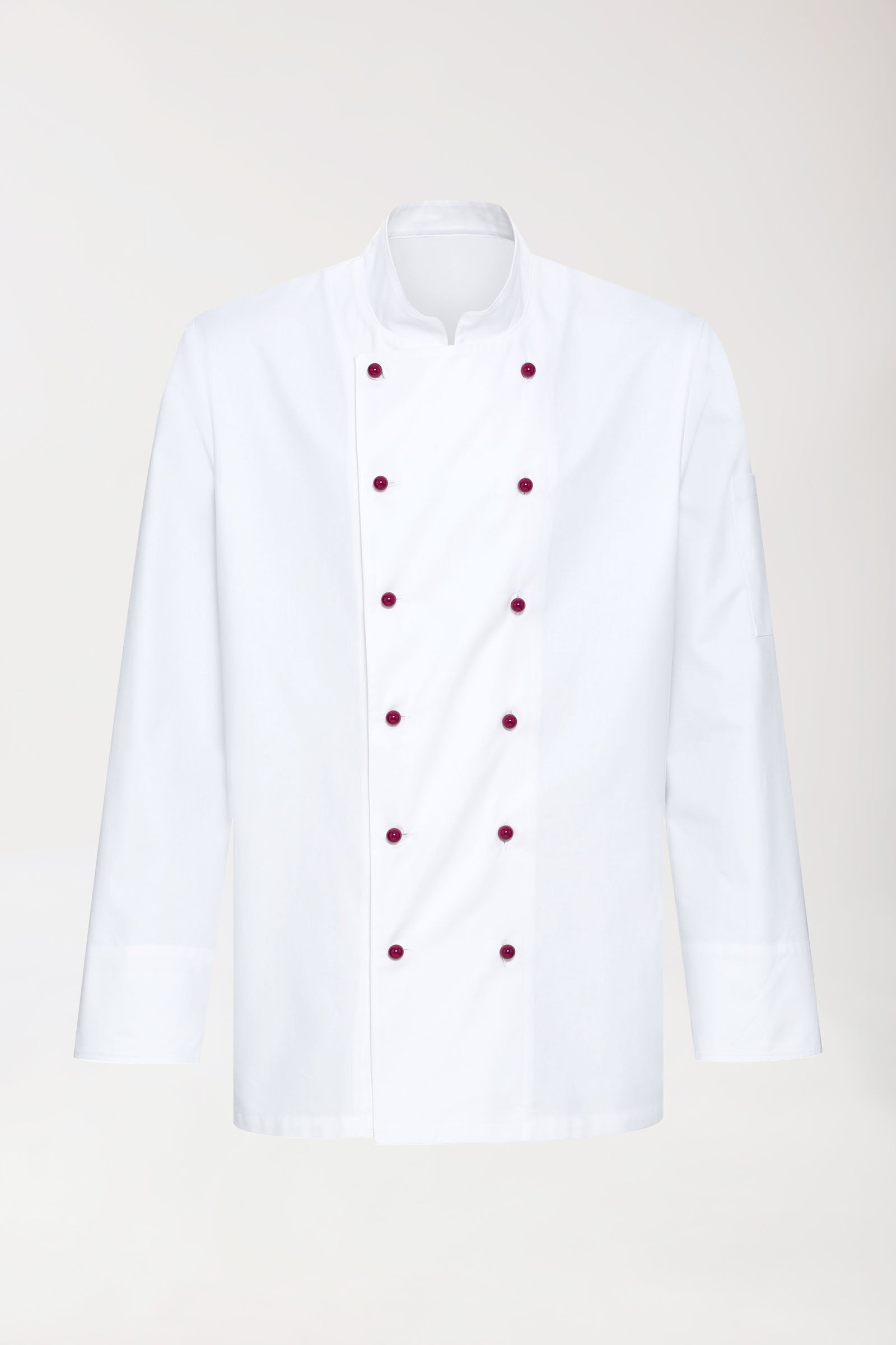 Gastro Kochjacke Herren aus Baumwolle - 1/1 Arm weiss