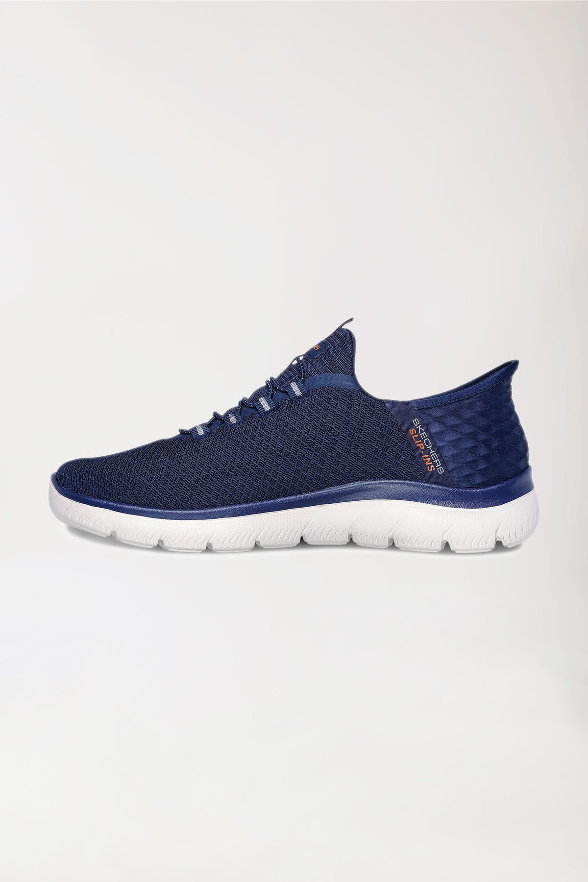 Herren Sneaker-SKECHERS Slip-ins-navy, Vue de face
