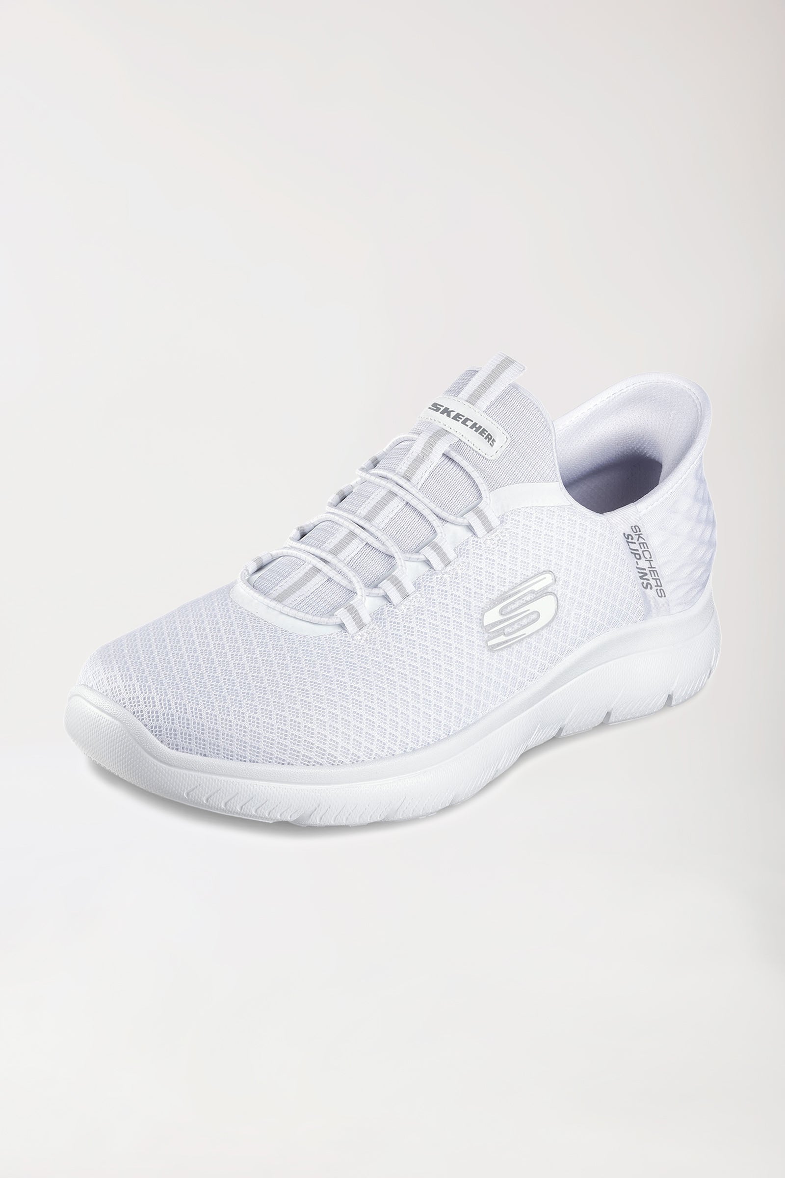 Herren Sneaker-SKECHERS Slip-ins-weiss, Vorderansicht