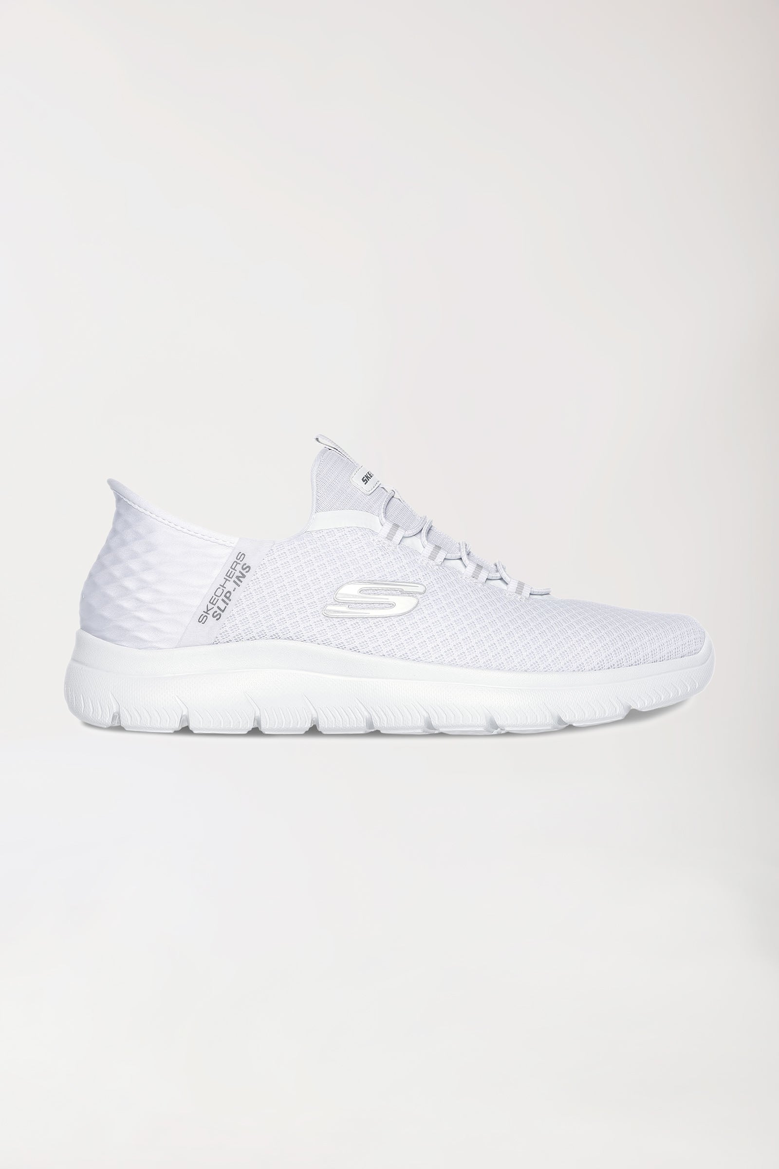 Herren Sneaker-SKECHERS Slip-ins-weiss, Vorderansicht