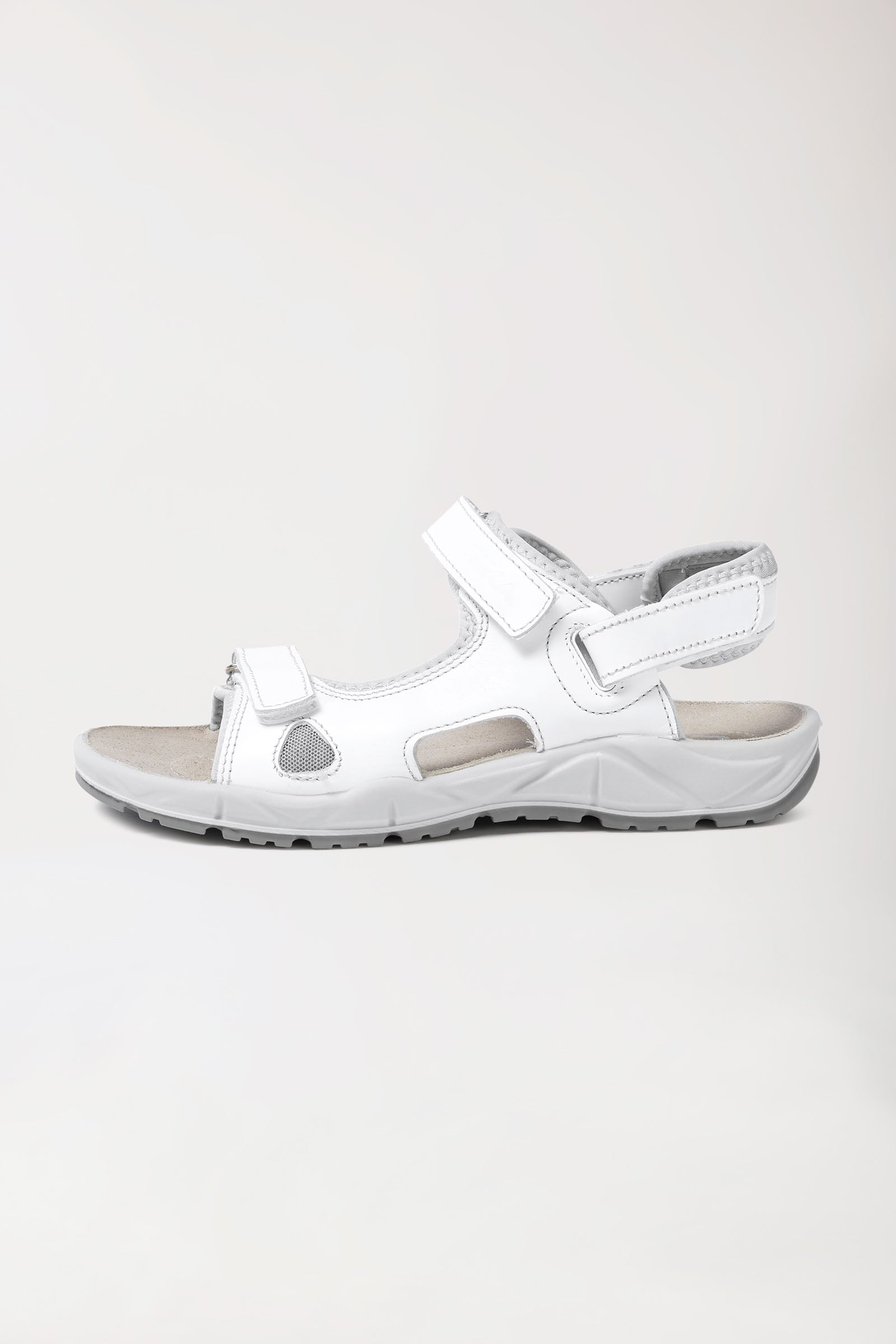 Sandale Weiss Unisex, Vorderansicht