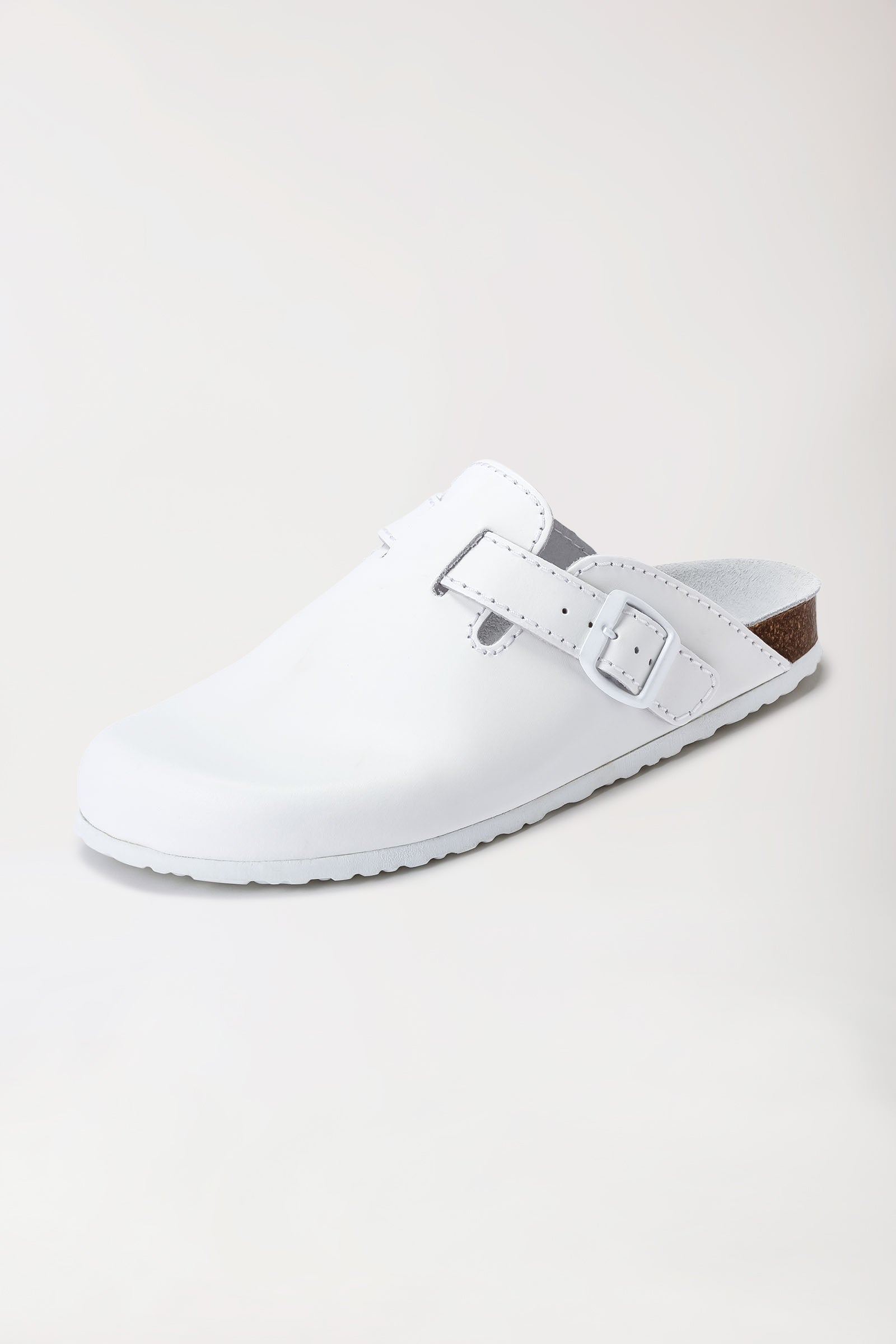 Unisex Clog weiss, Vue de face