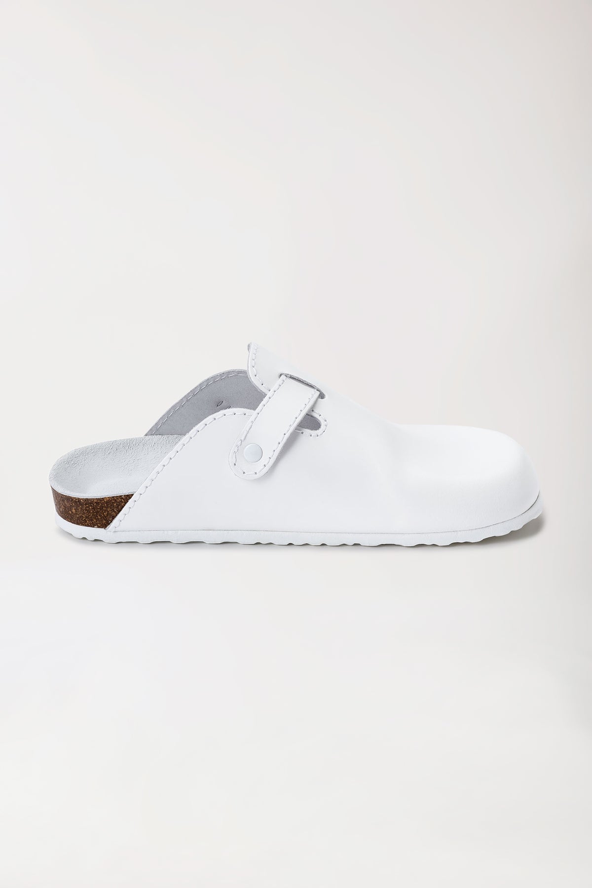 Unisex Clog weiss, Vorderansicht
