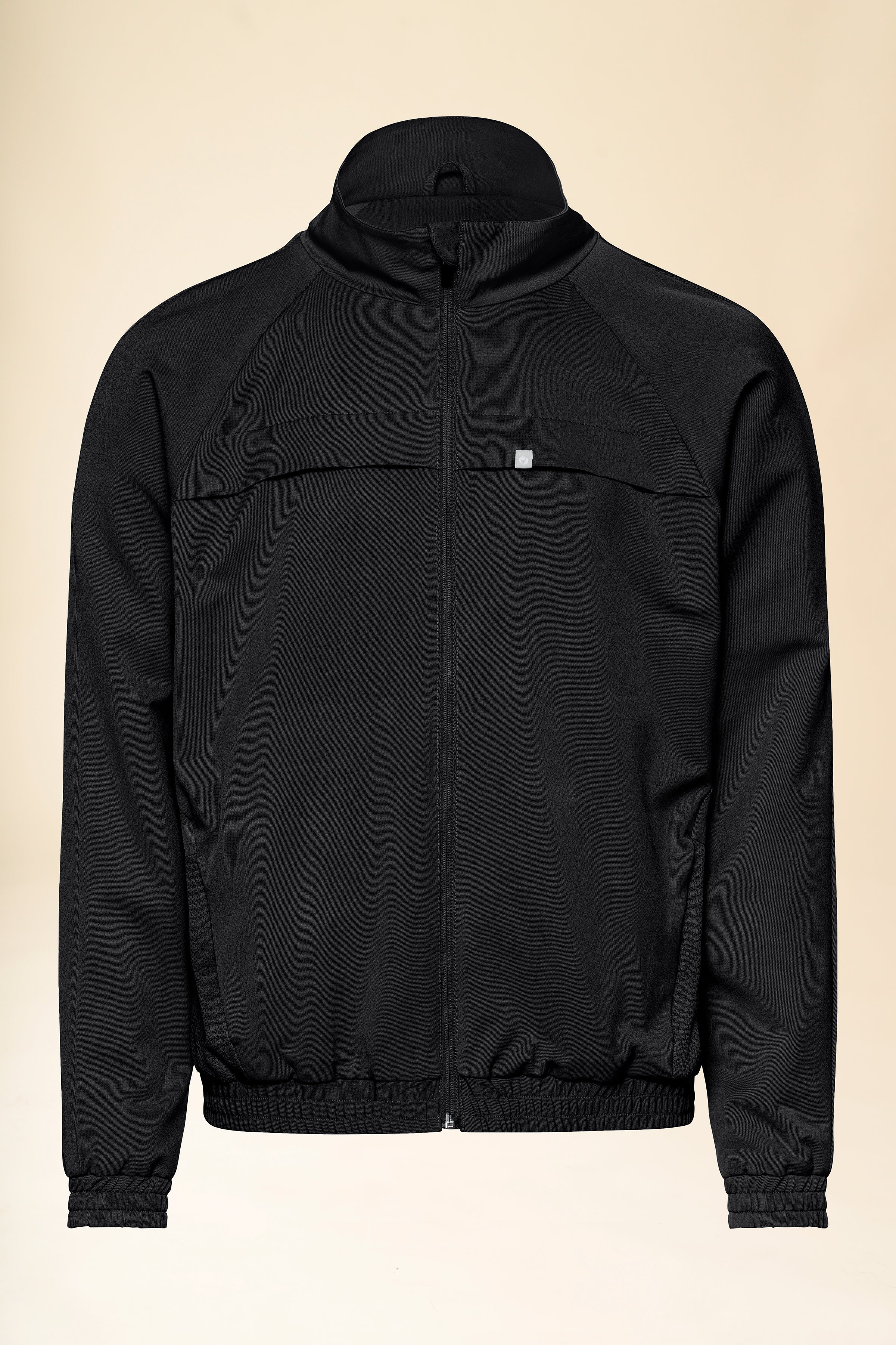 KAERE Blousonjacke Herren - mit elastischen Bündchen schwarz, Vue de face