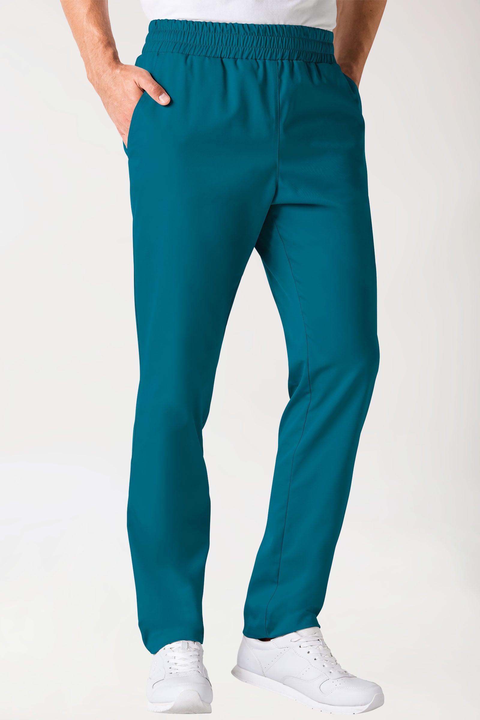 Hose Unisex - hoher Bund petrol