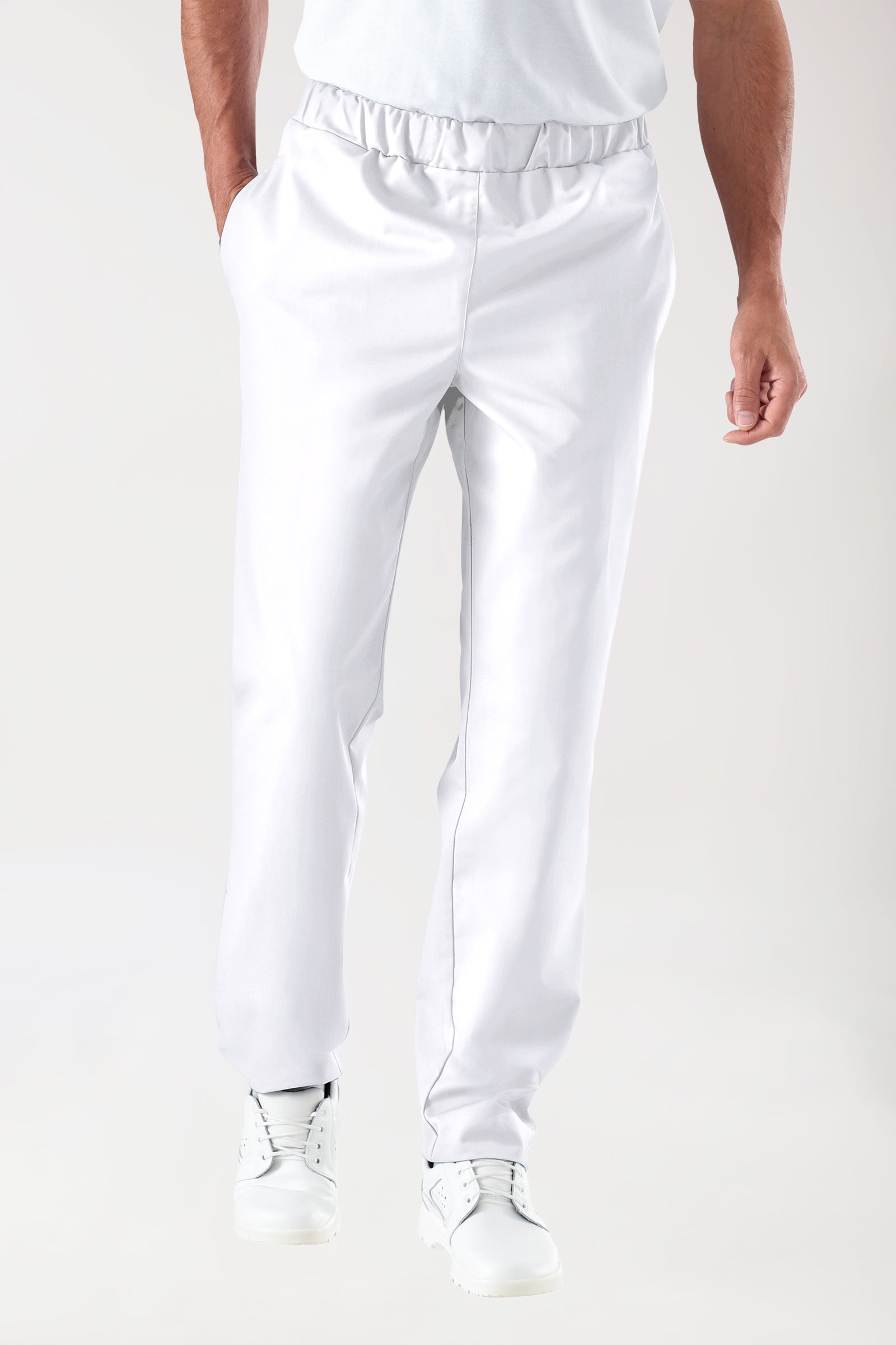 JUST STRONG Hose Unisex - Gummibund weiss, Vue de face