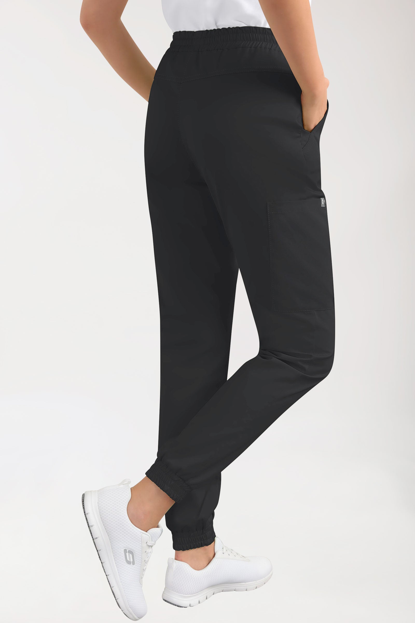 CORE Cargohose Damen - Jogpants Style schwarz, Vue de dos 