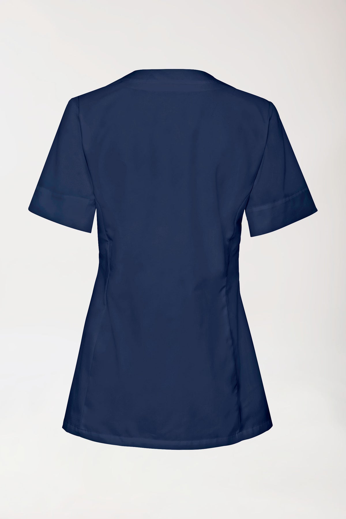 Beauty Kasack Damen - verdeckte Knopfleiste navy, Vue de dos 