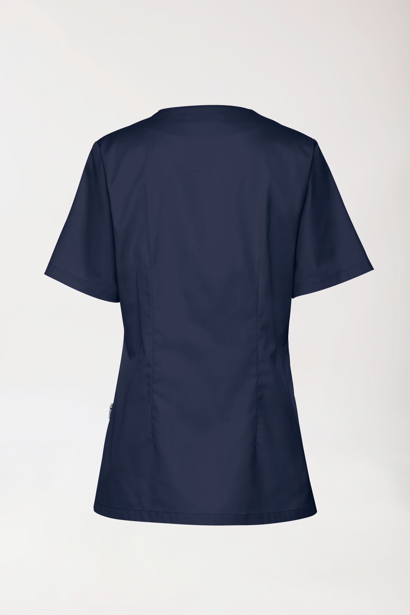CORE Schlupfkasack Damen - Herzausschnitt navy, Rückansicht 
