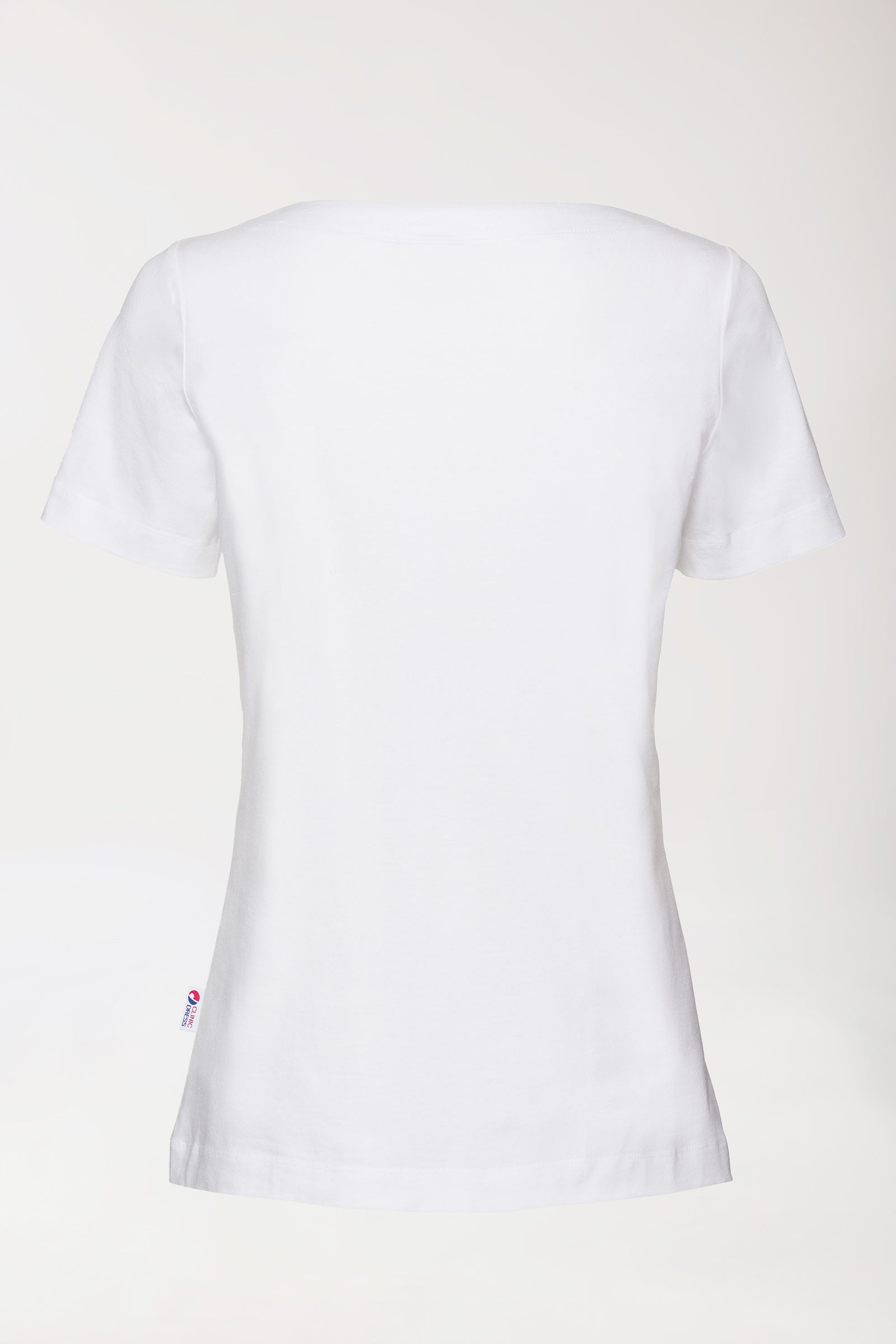 Shirt Damen - 1/2 Arm weiss, Rückansicht 