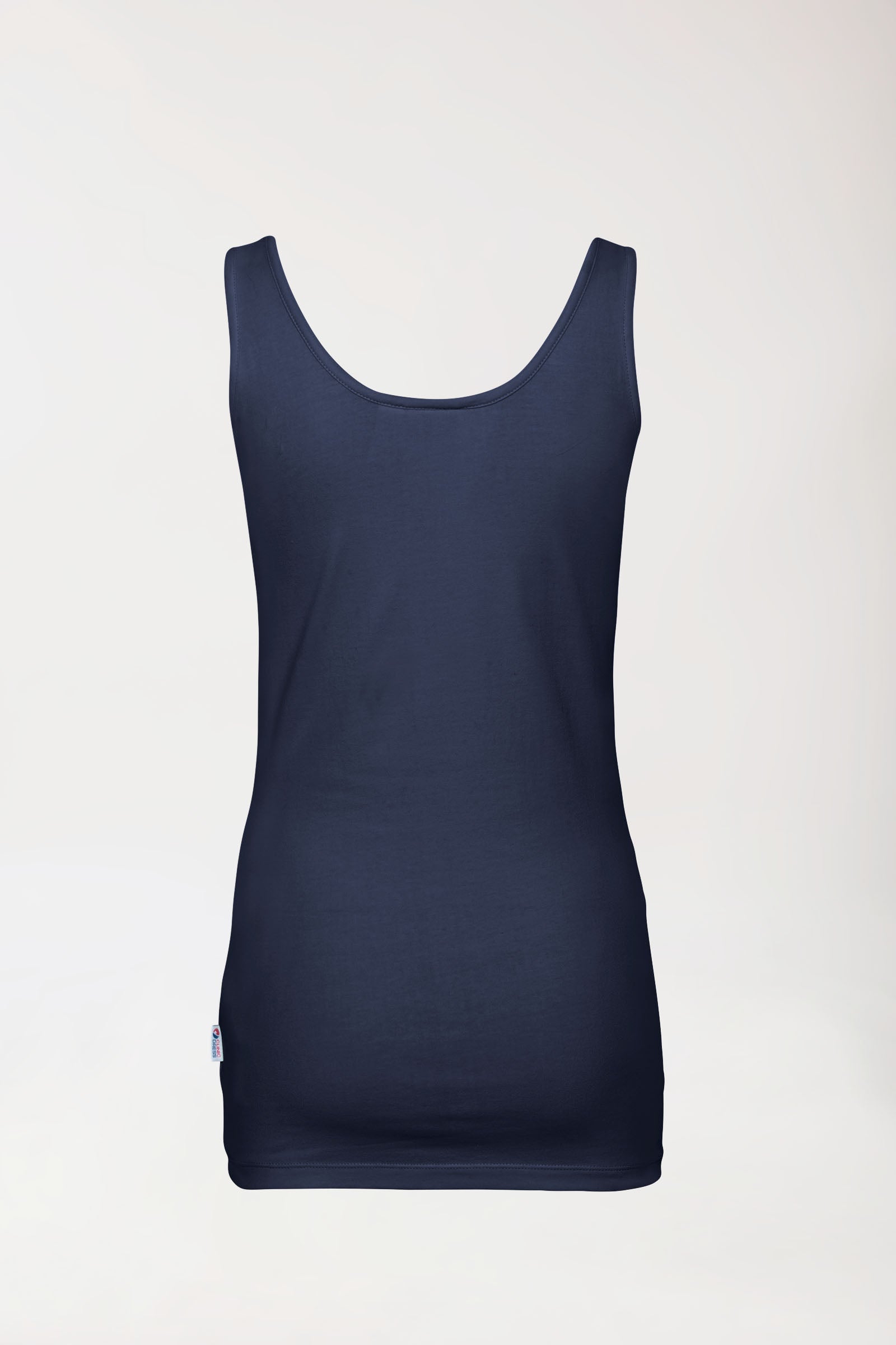 CORE Top Damen - Rundhals navy, Rückansicht 