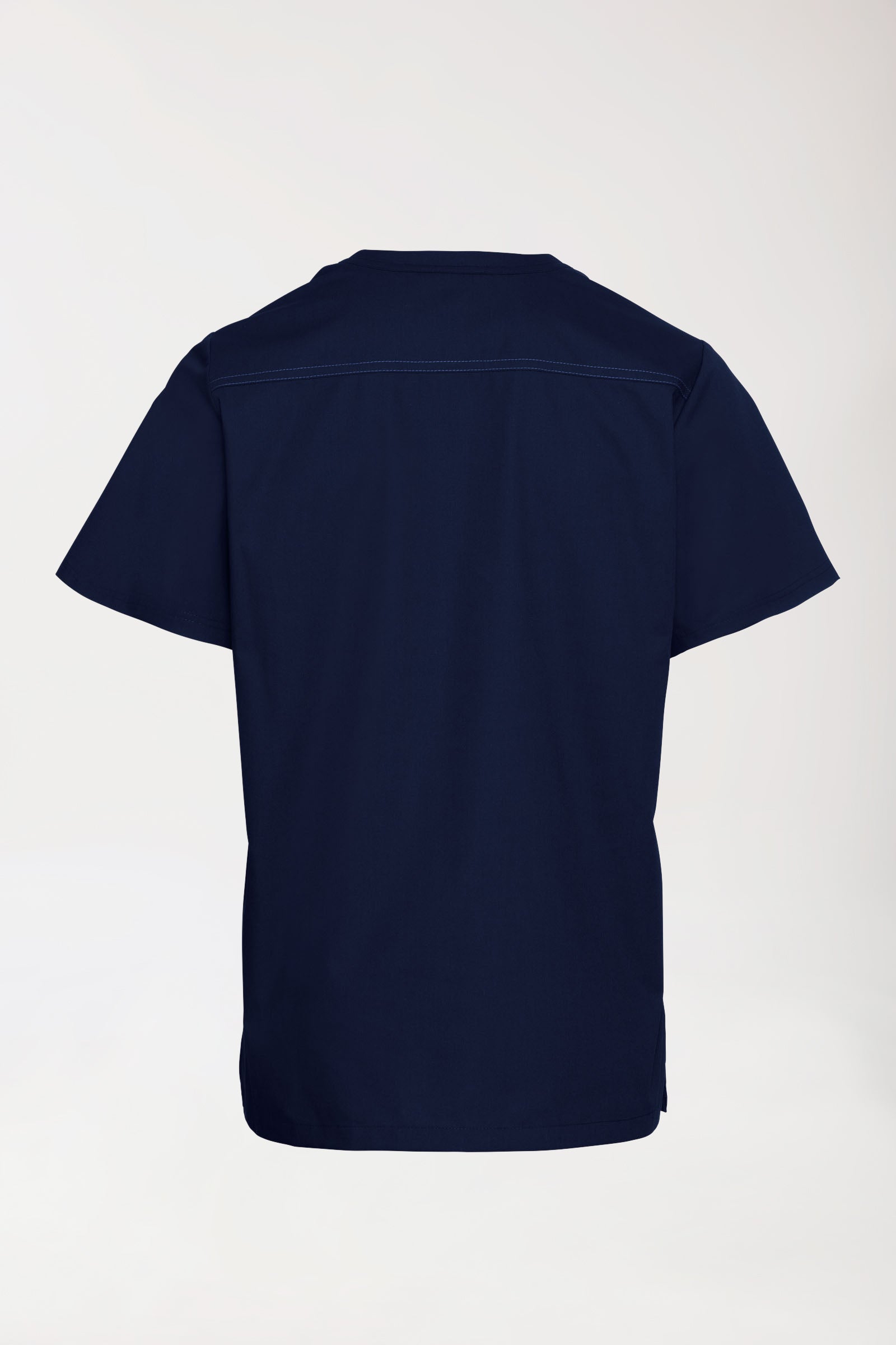 Schlupfkasack Navy mit Himmelblau Unisex, Vue de dos 