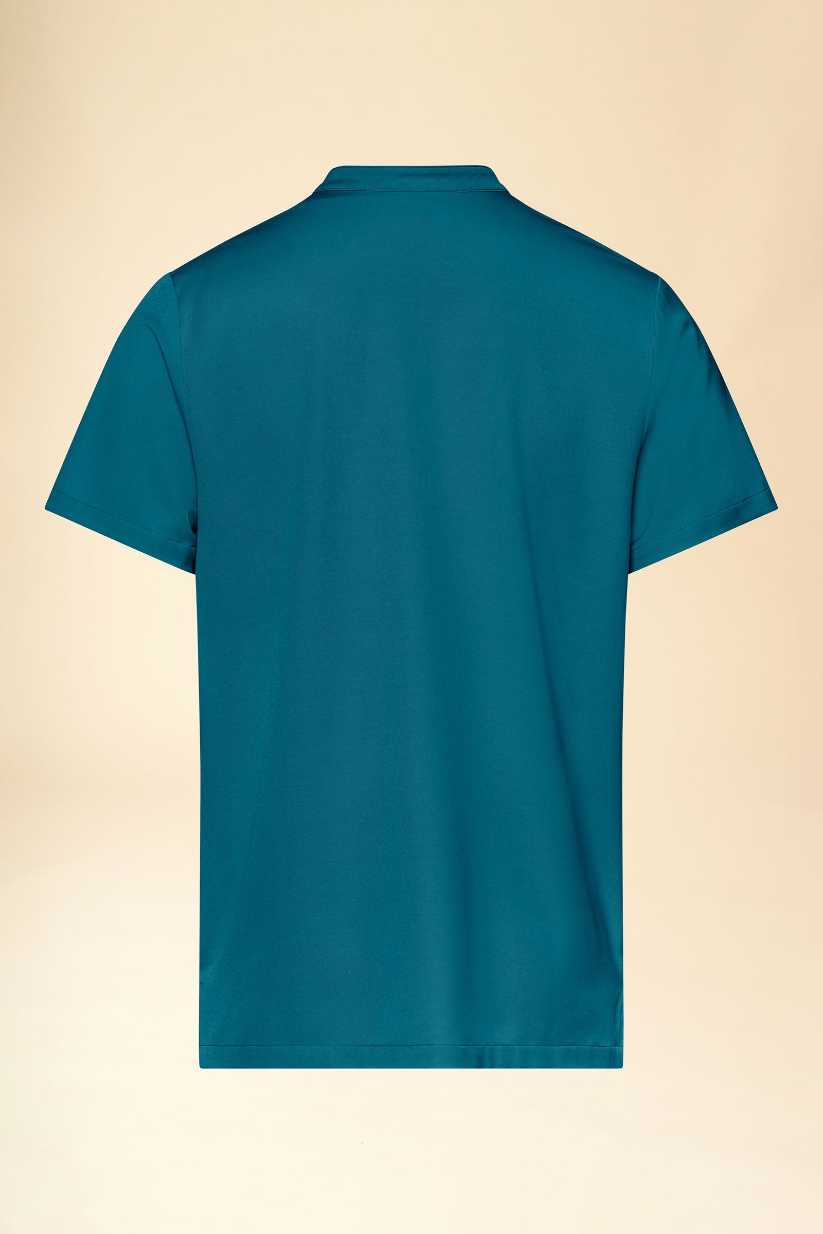KAERE Schlupfkasack Herren - Stehkragen petrol, Rückansicht 