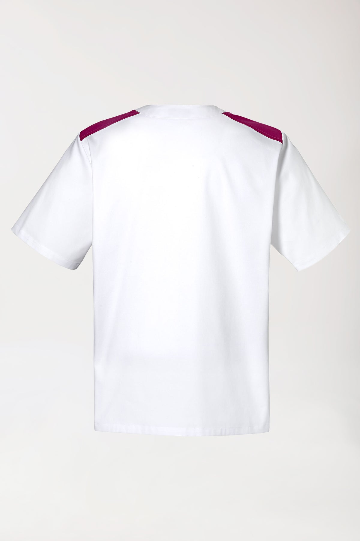 CLINIC STRETCH Schlupfkasack Herren weiss/berry, Vue de dos 