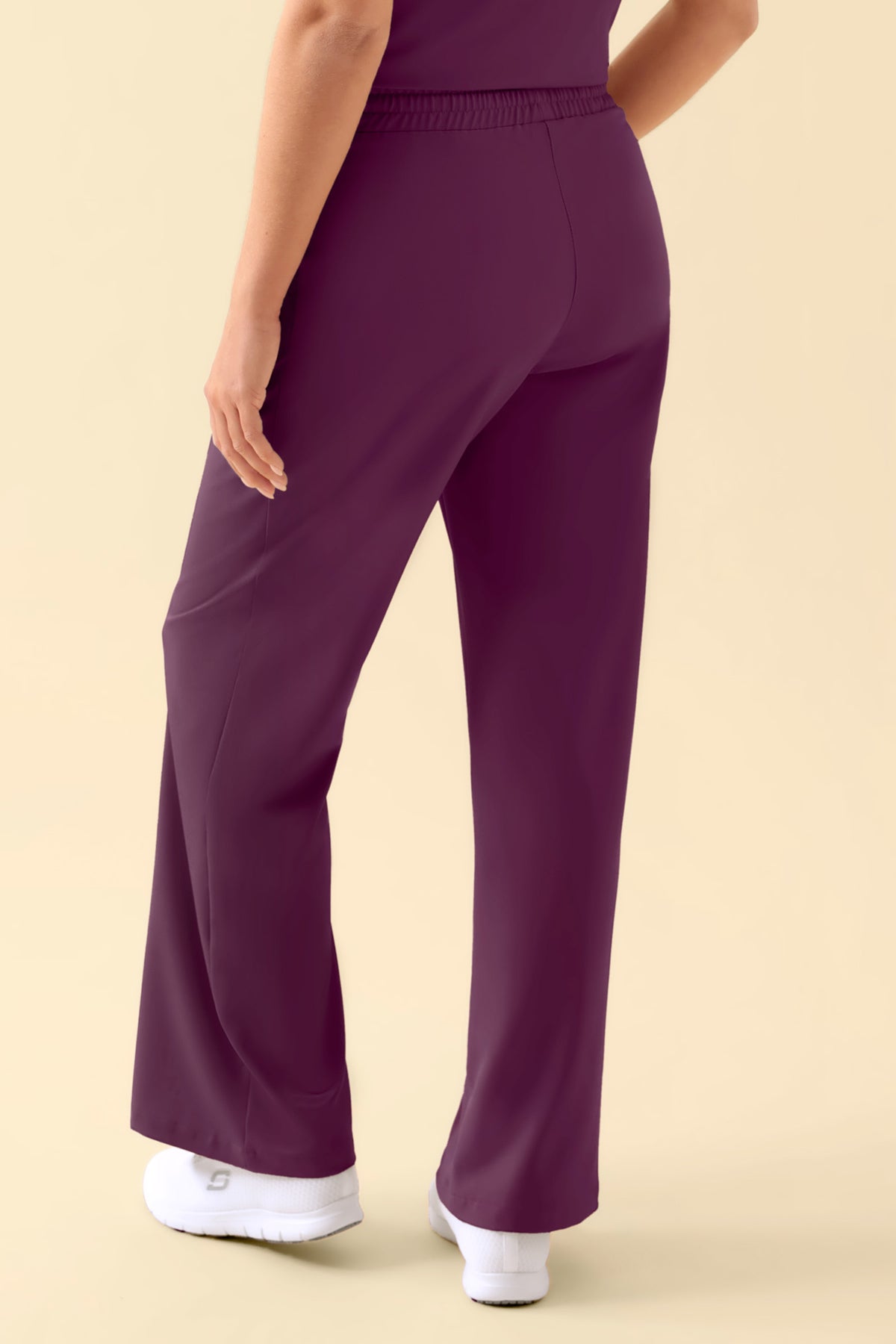 KAERE Hose Damen - weites Bein pflaume, Vue de dos 