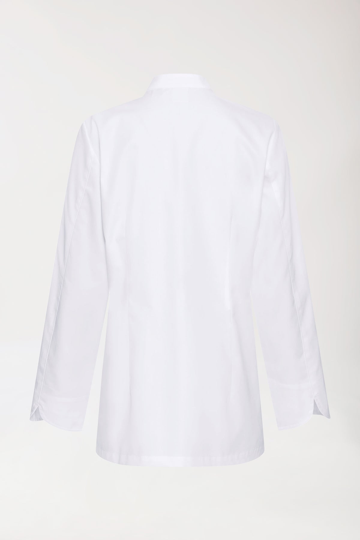Gastro Kochjacke Damen - 6er Knopfreihe - 1/1 Arm weiss, Vue de dos 