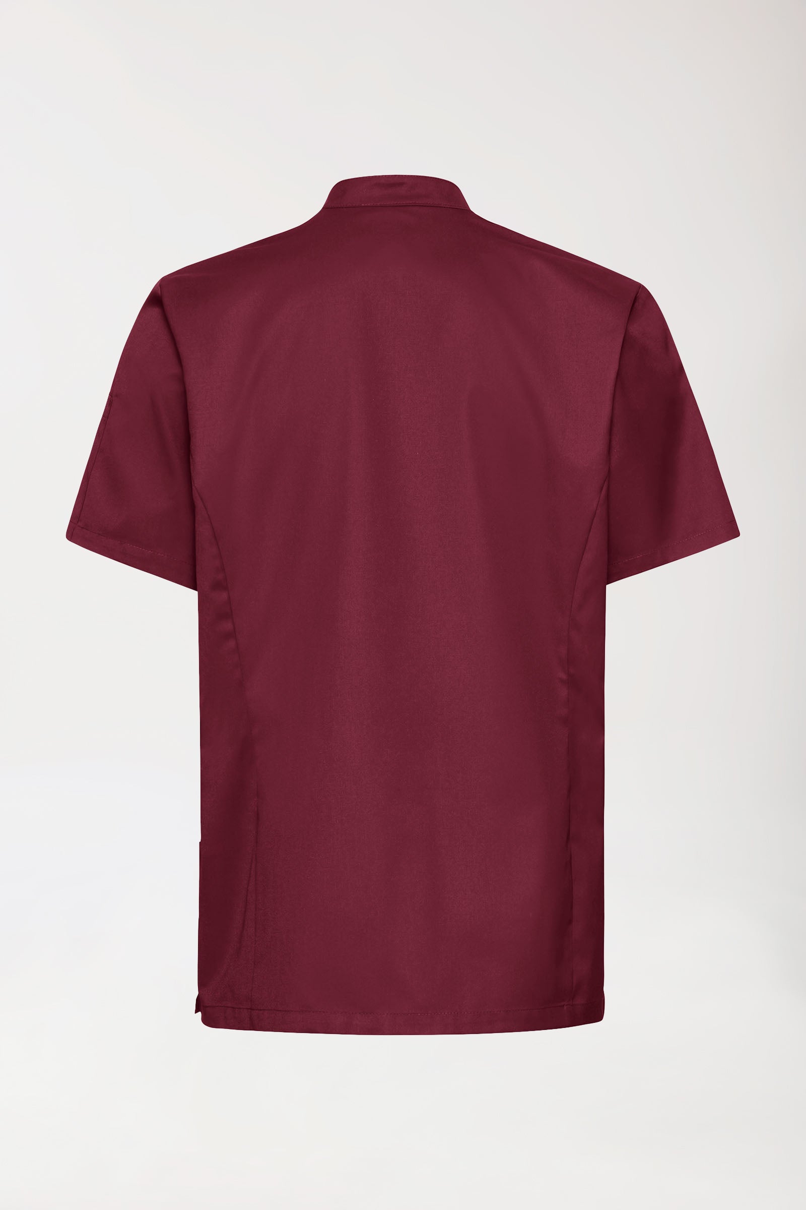 Gastro Kochjacke Herren - 1/2 Arm bordeaux, Vue de dos 