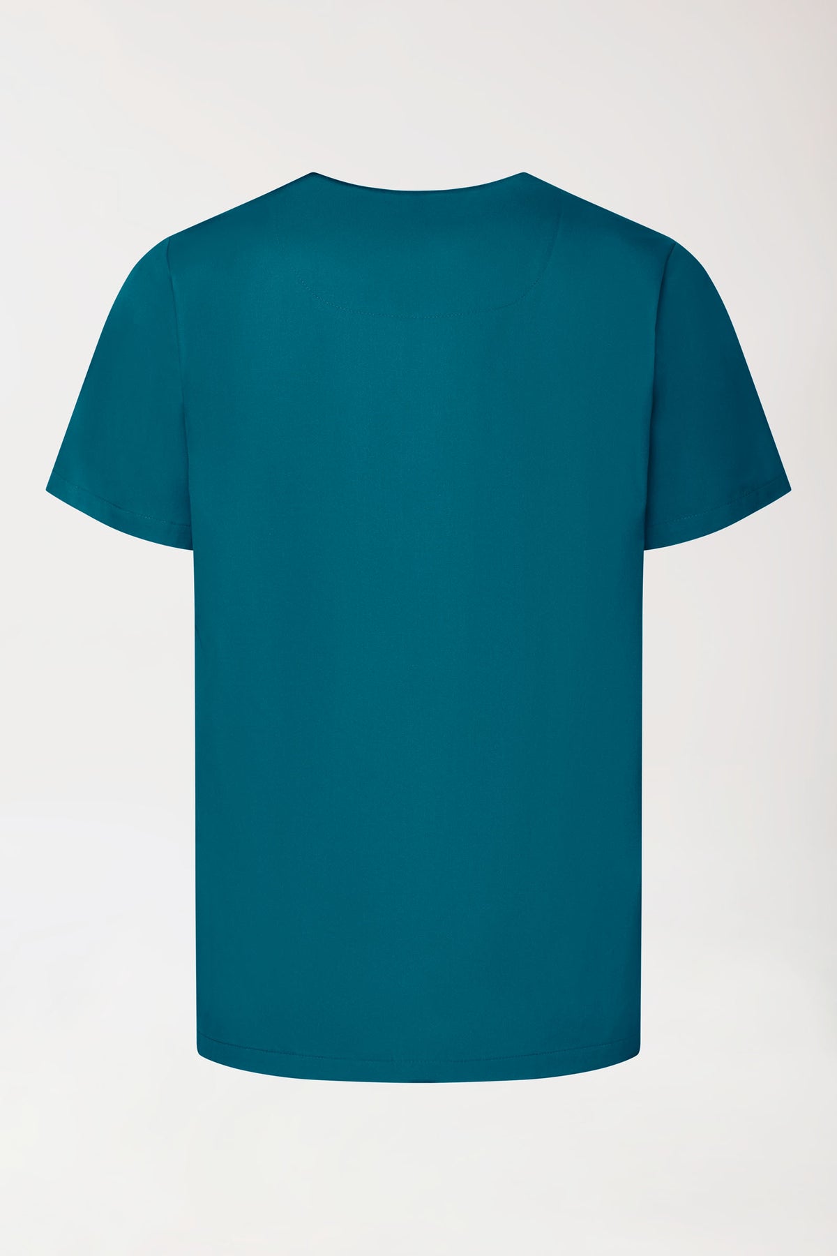 GREEN Stretch Schlupfkasack Unisex - V-Ausschnitt petrol, Vue de dos 
