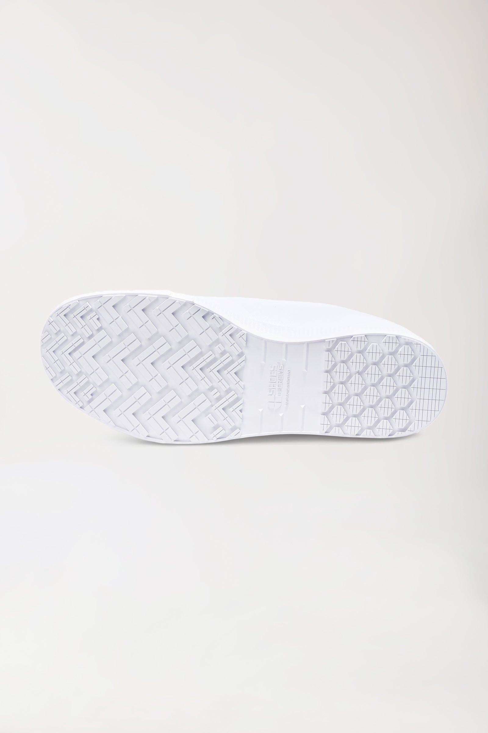 Unisex Berufsschuh - wasserabweisend weiss, Rückansicht 