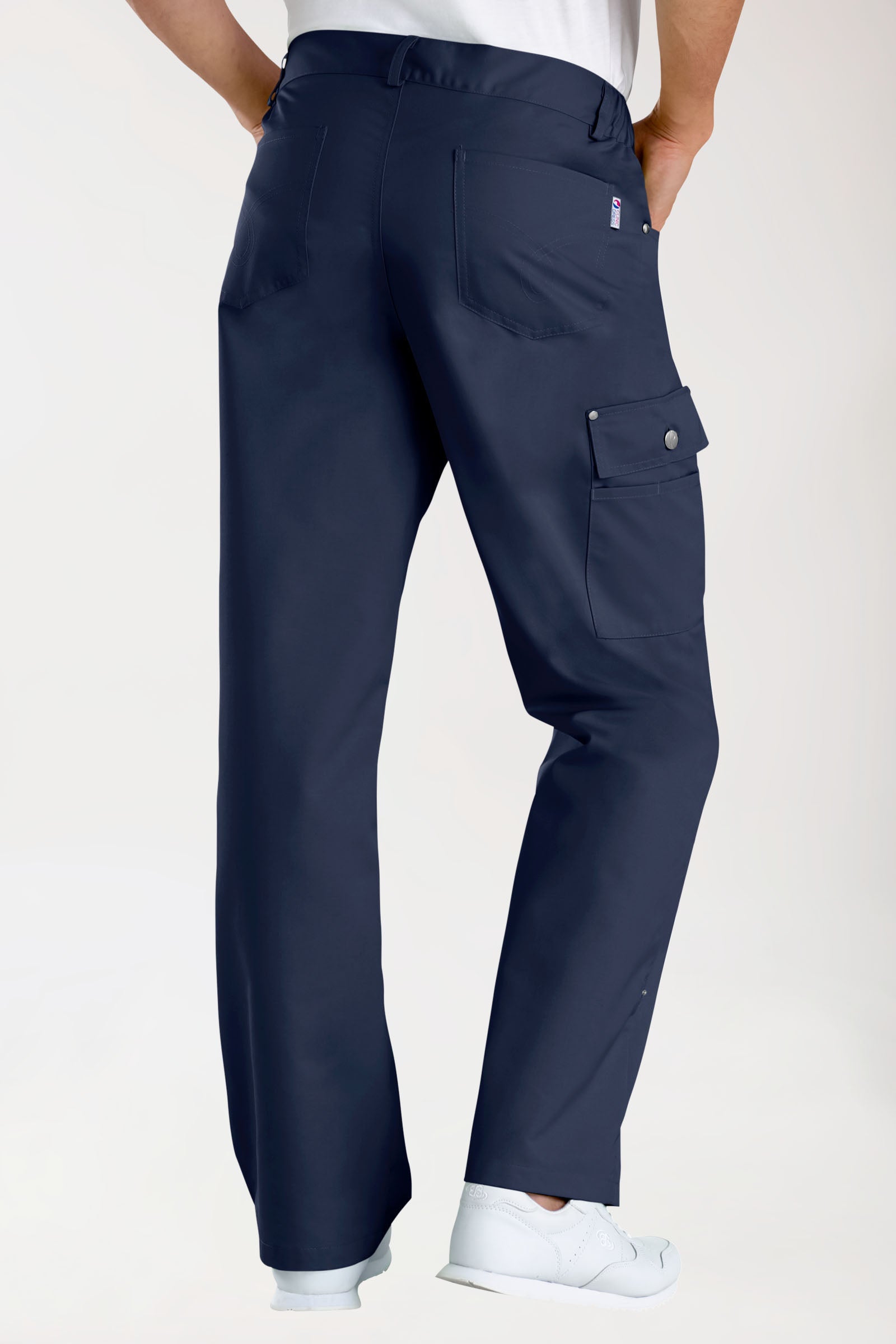 JUST STRONG Hose Unisex - Teilgummibund navy, Vue de dos 