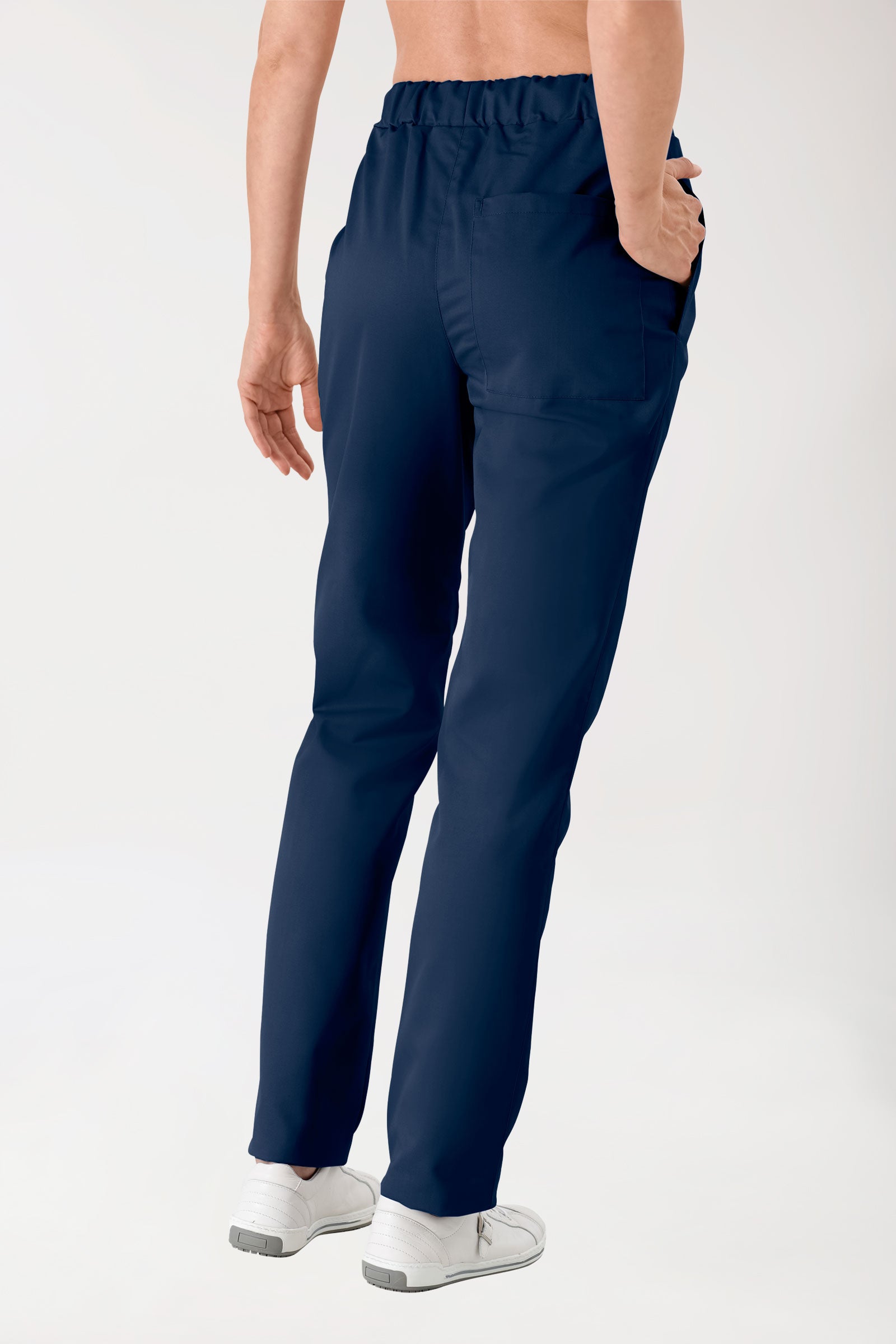 JUST STRONG Hose Unisex - Gummibund navy, Rückansicht 