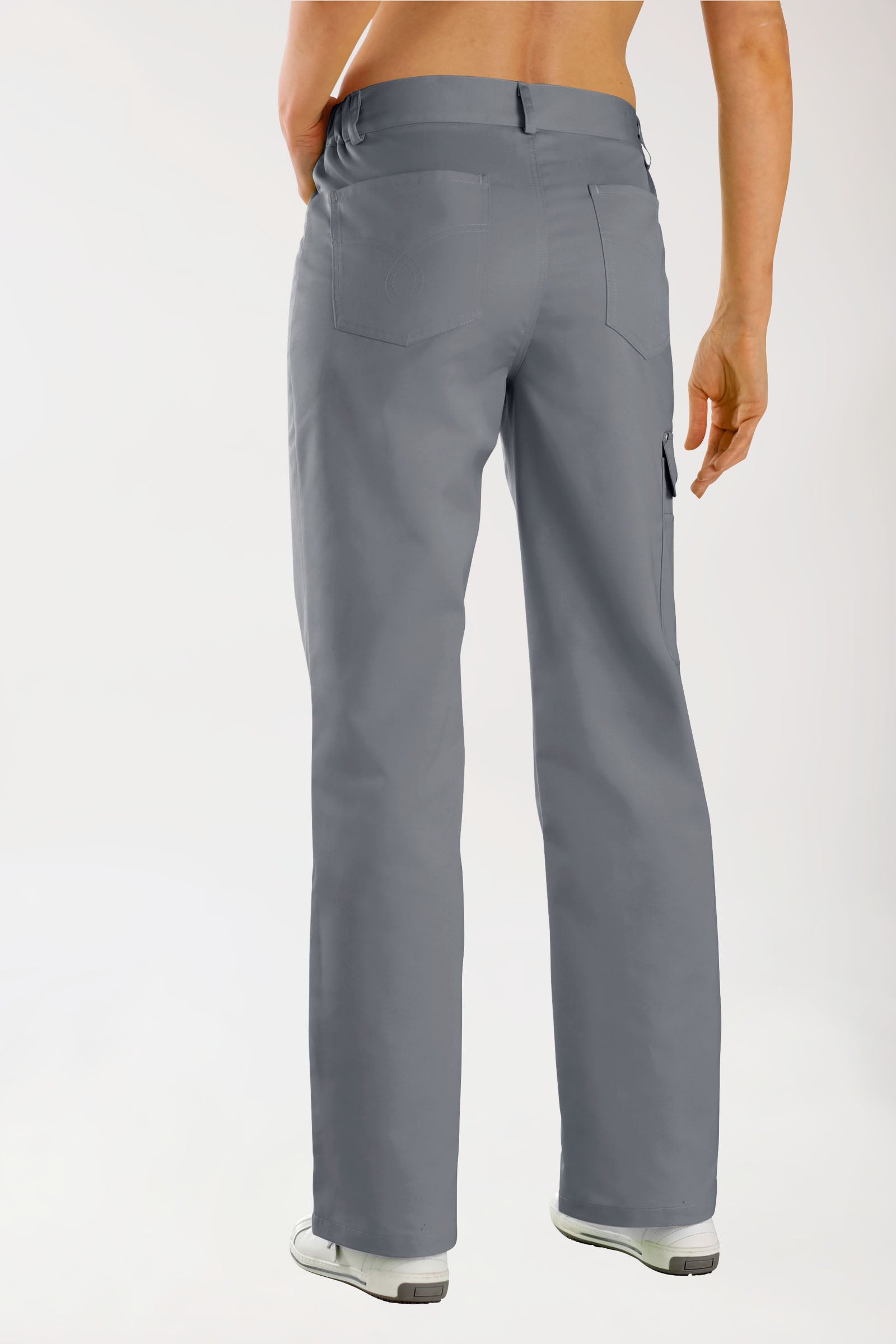 JUST STRONG Hose Unisex - Teilgummibund steingrau, Vue de dos 