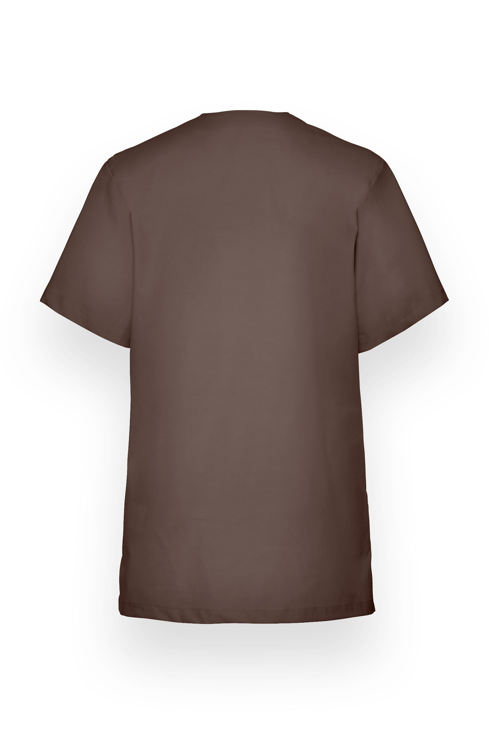 Stretch Schlupfkasack Unisex - V-Ausschnitt deep taupe, Vue de dos 