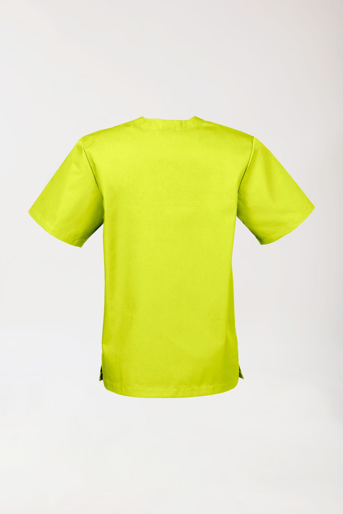 JUST STRONG Schlupfkasack Unisex - V-Ausschnitt limette, Vue de dos 
