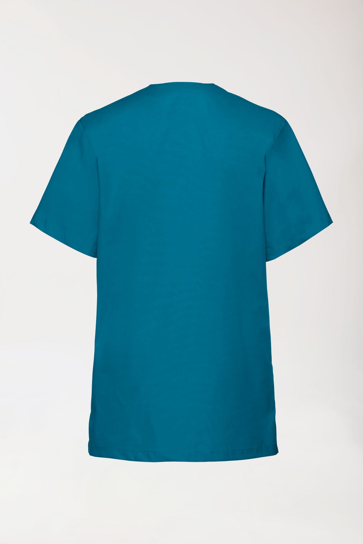 Stretch Schlupfkasack Unisex - V-Ausschnitt petrol, Vue de dos 