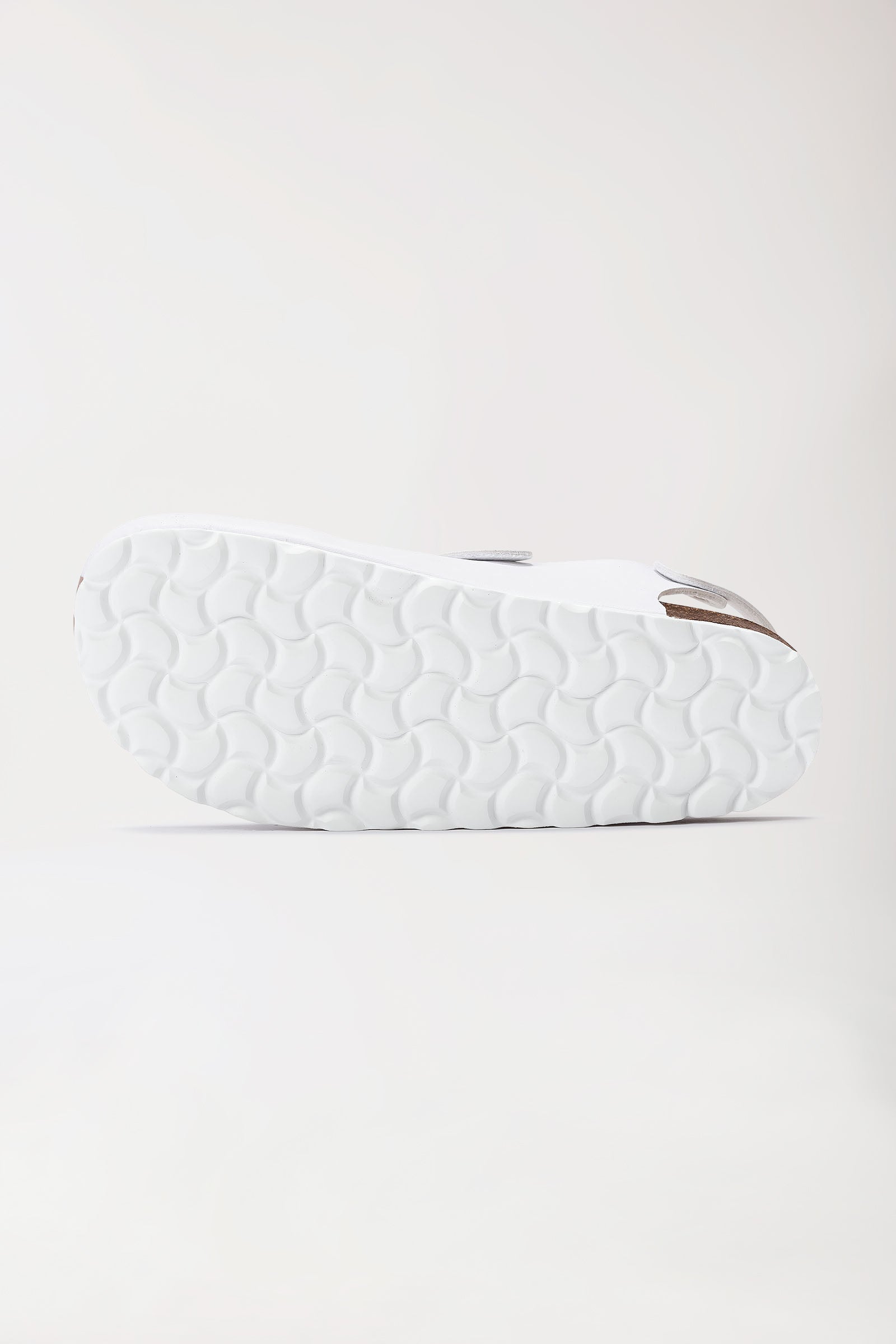 Damen Clog - Fersenriemen - Motivdruck - weiss/bunt