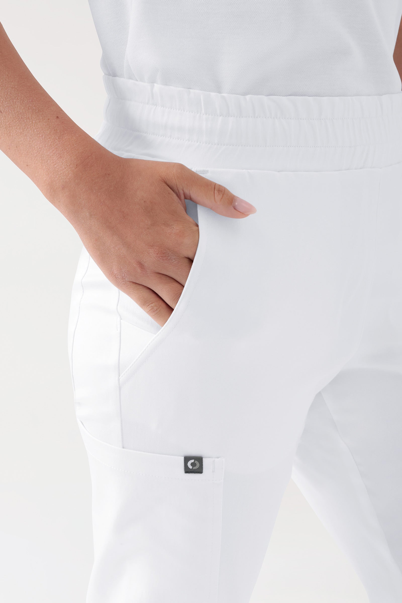 COMFY FLEX Stretch Hose Unisex - Bermuda weiss