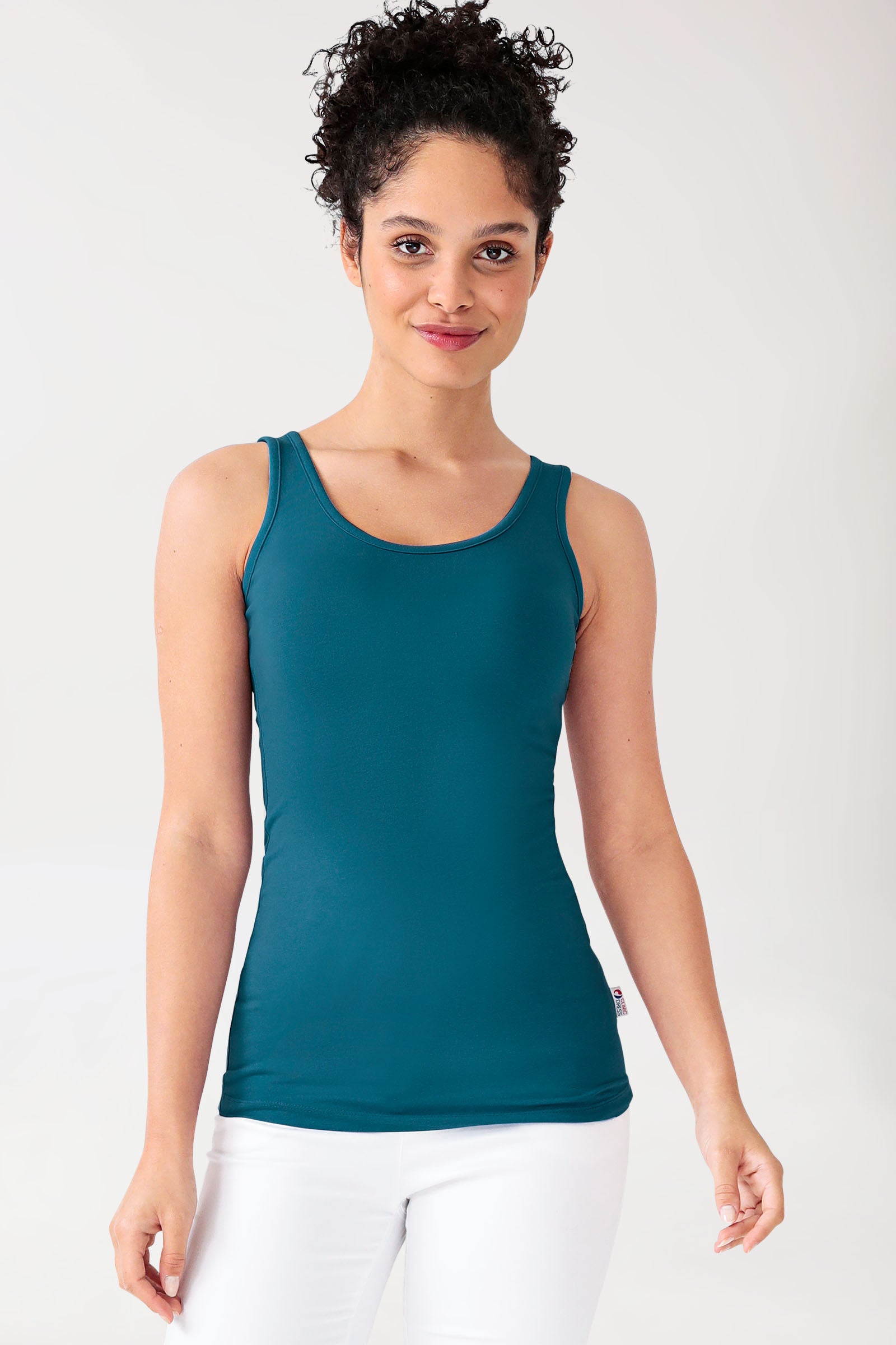 CORE Top Damen - Rundhals petrol