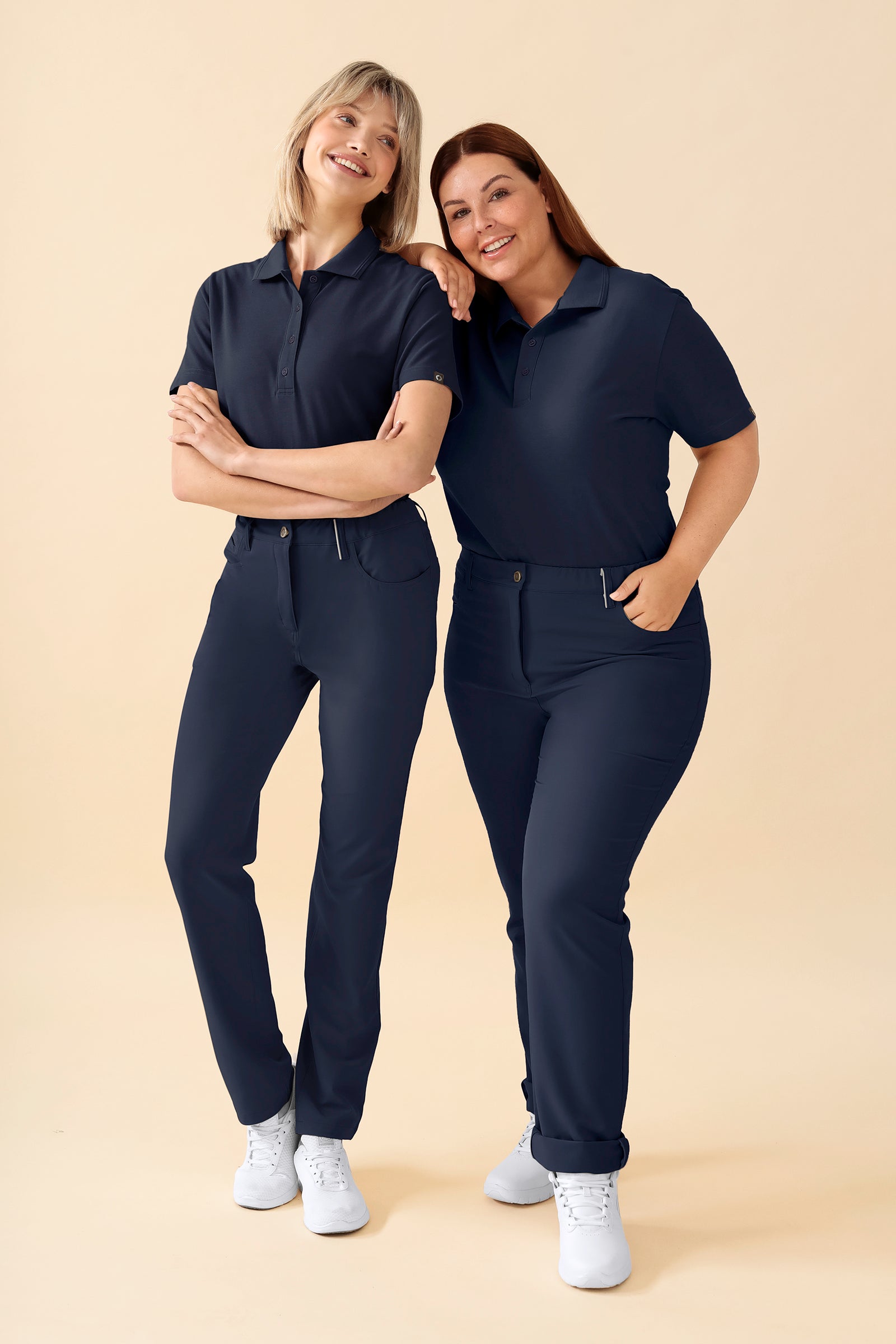 KAERE Hose Damen - 5-Pocket navy, Vue de face 