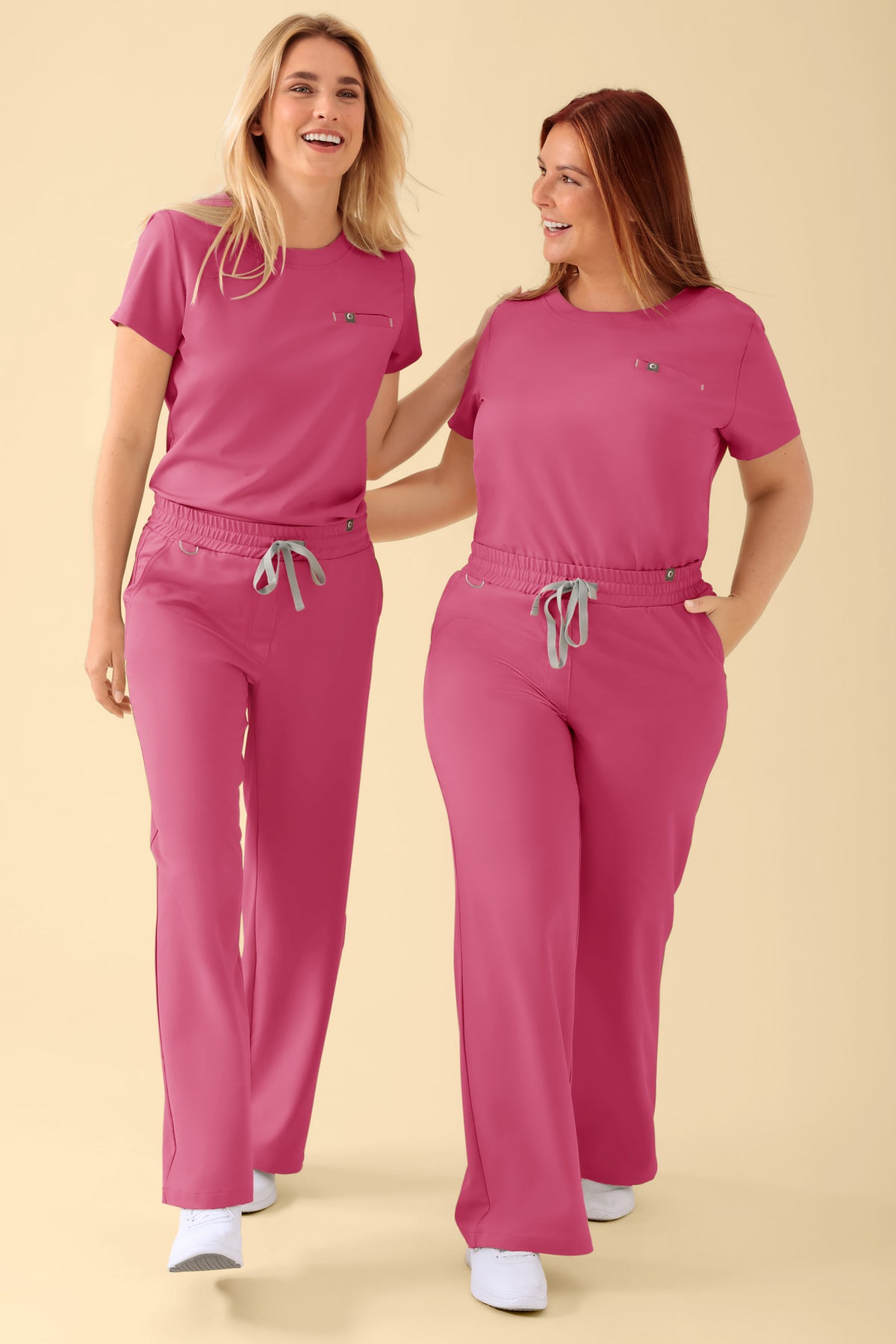 KAERE Hose Damen - weites Bein rosenholz, Vue de face 