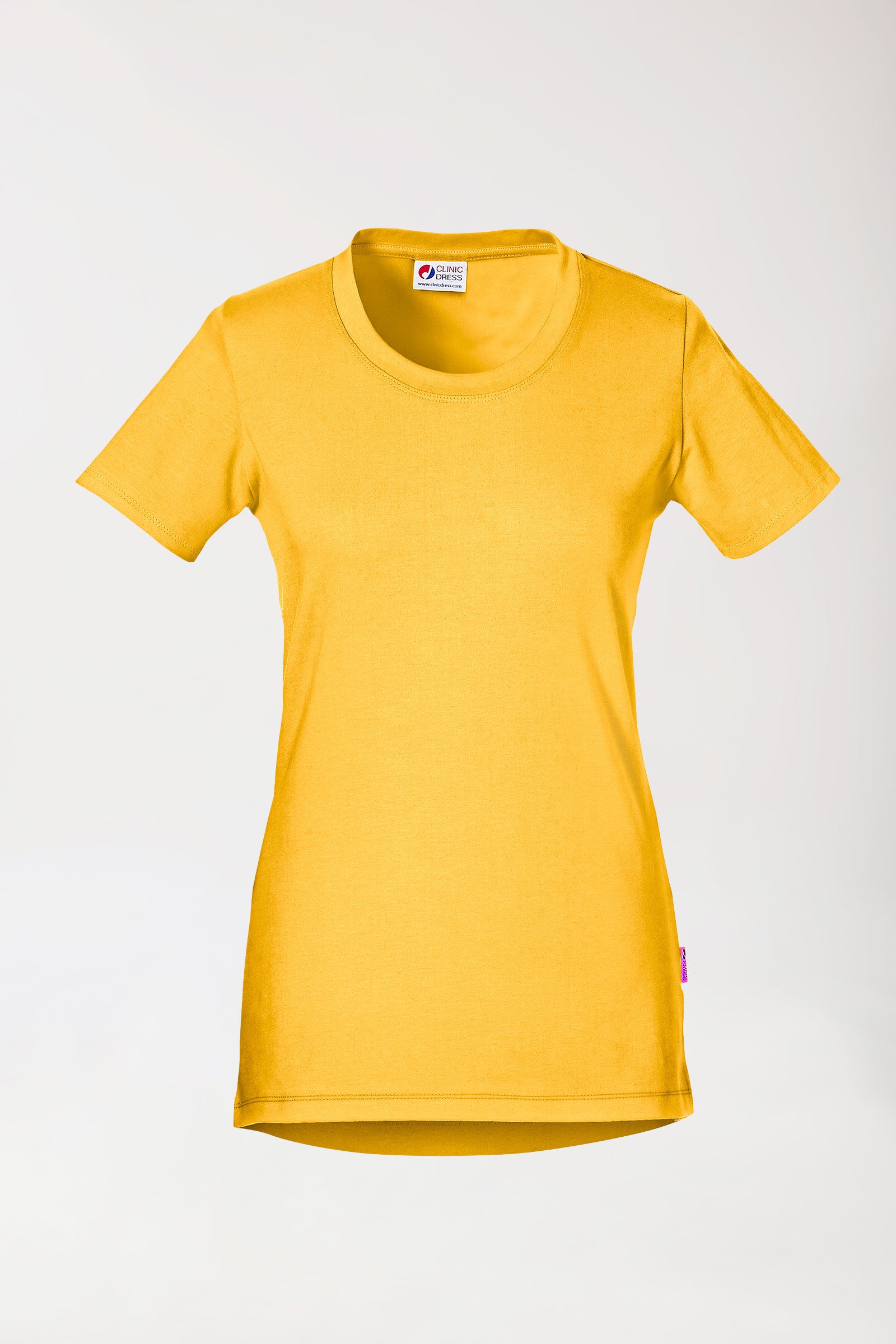 CORE Shirt Damen - Rundhals sonnengelb, Vue de face 