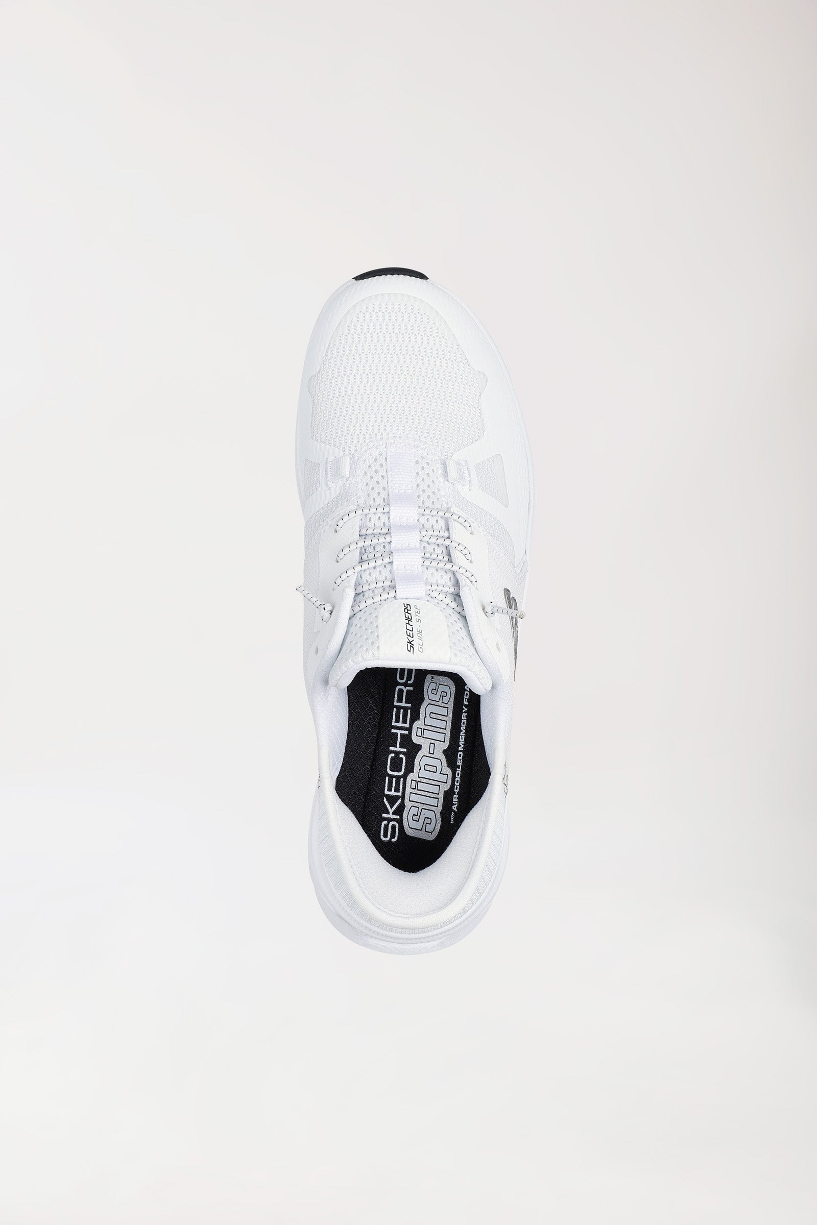 Damen Sneaker-SKECHERS Slip-ins-weiss, Vorderansicht 