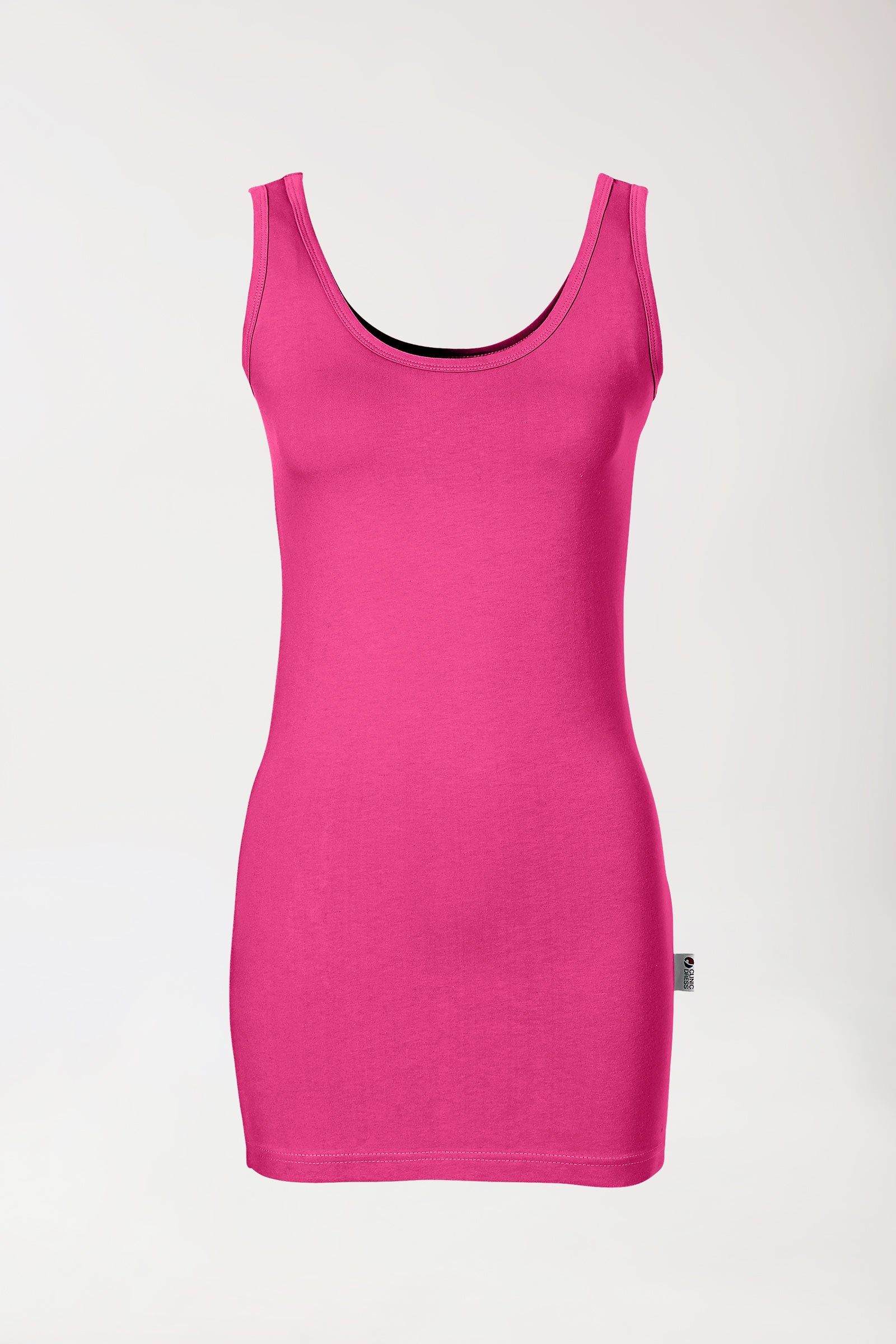 CORE Top Damen - Rundhals pink, Vue de face 