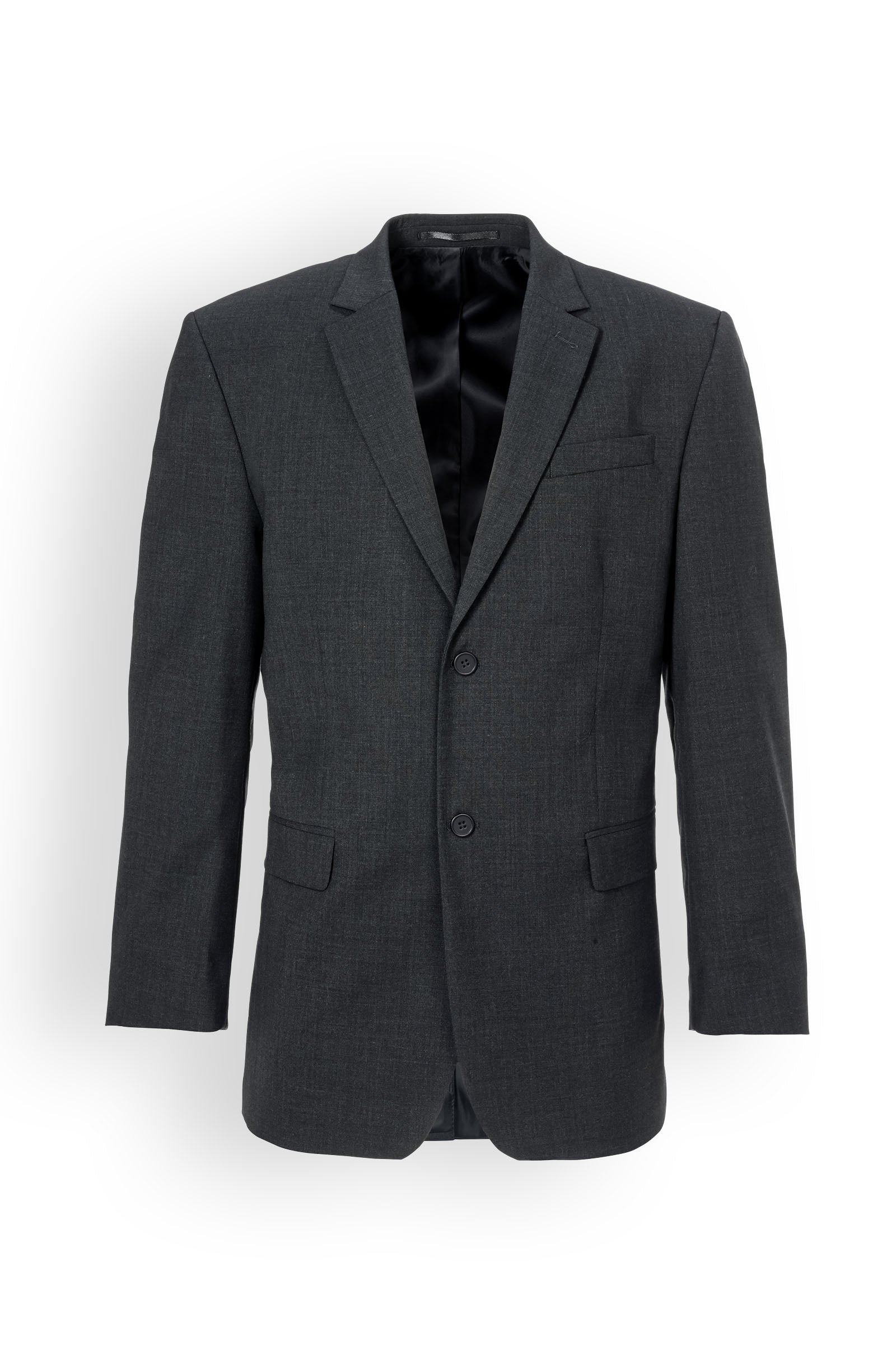 Stretchblazer für Herren Anthrazit Grau, Vorderansicht 