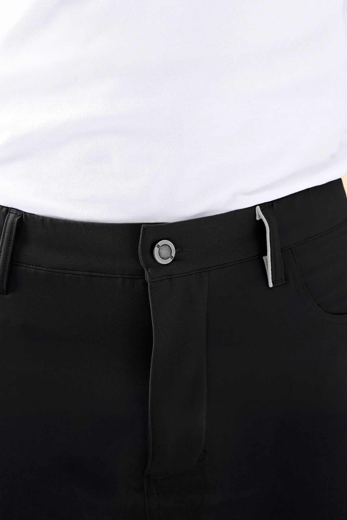 KAERE Hose Herren - 5-Pocket schwarz, Vorderansicht 