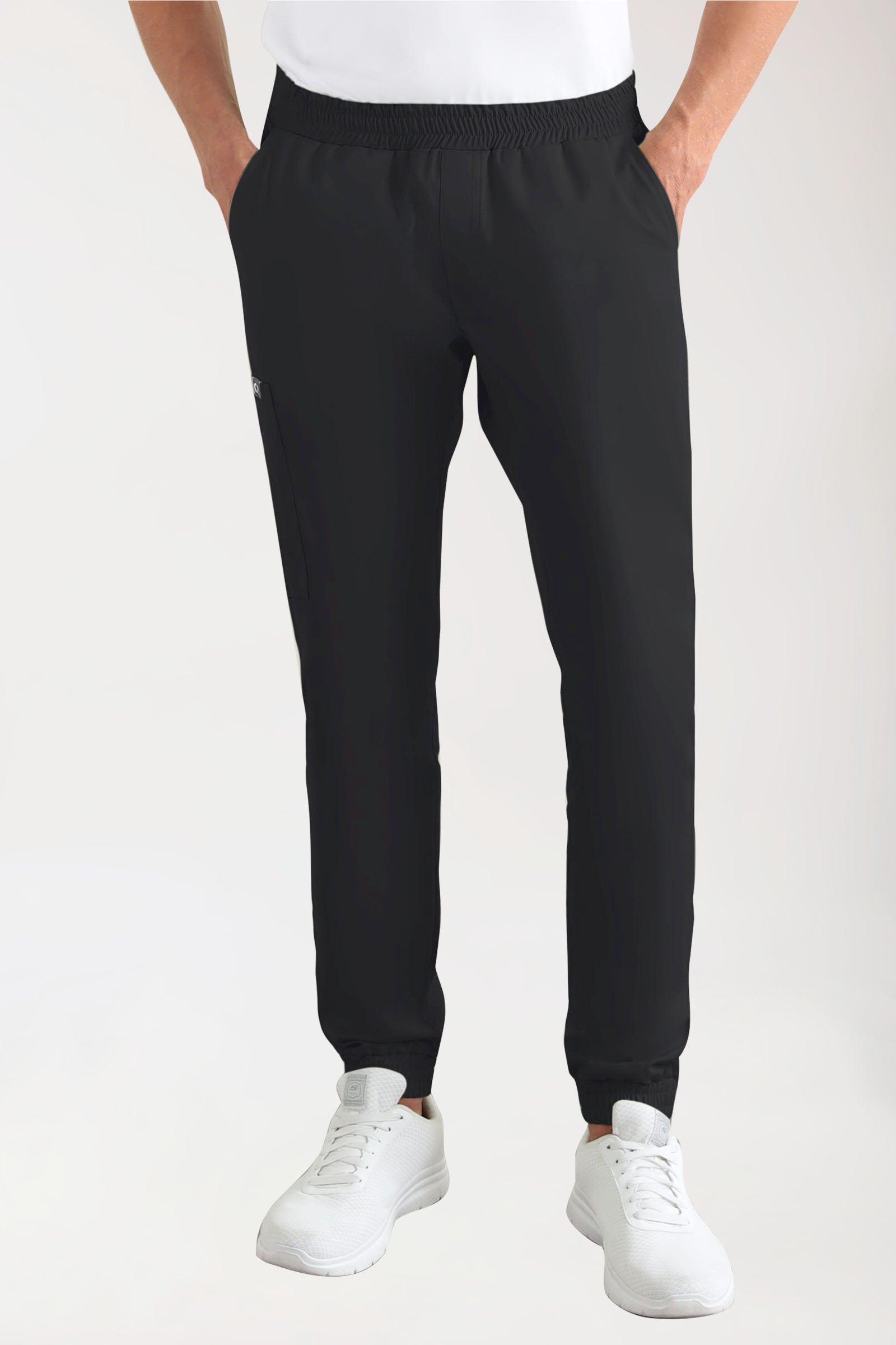 CORE Cargohose Herren - Jogpants Style schwarz, Vue de face 