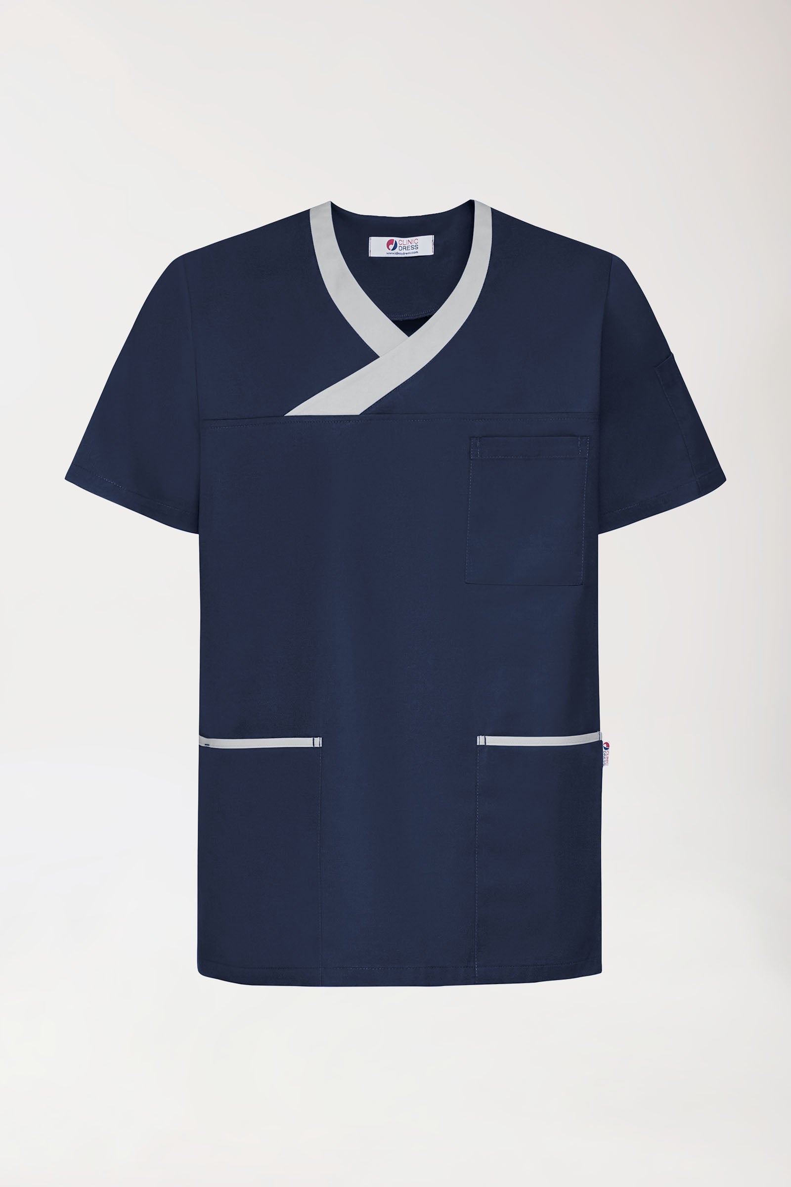 CORE Schlupfkasack Herren navy/grau, Vue de face 