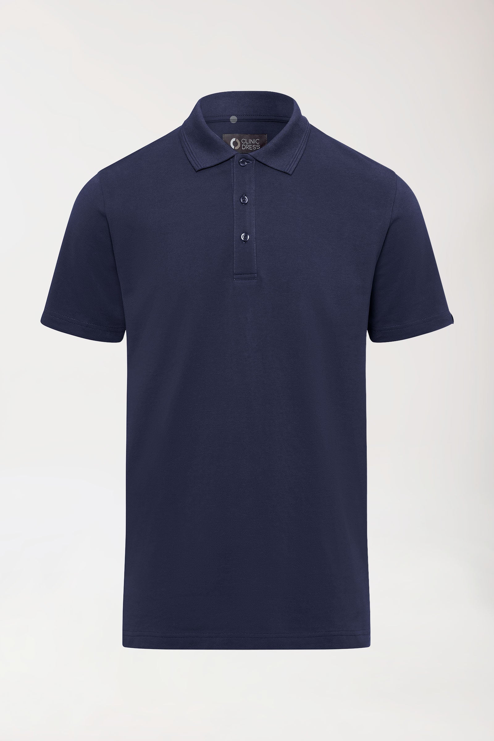 COMFY FLEX Stretch Shirt Herren - Polokragen navy, Vue de face 