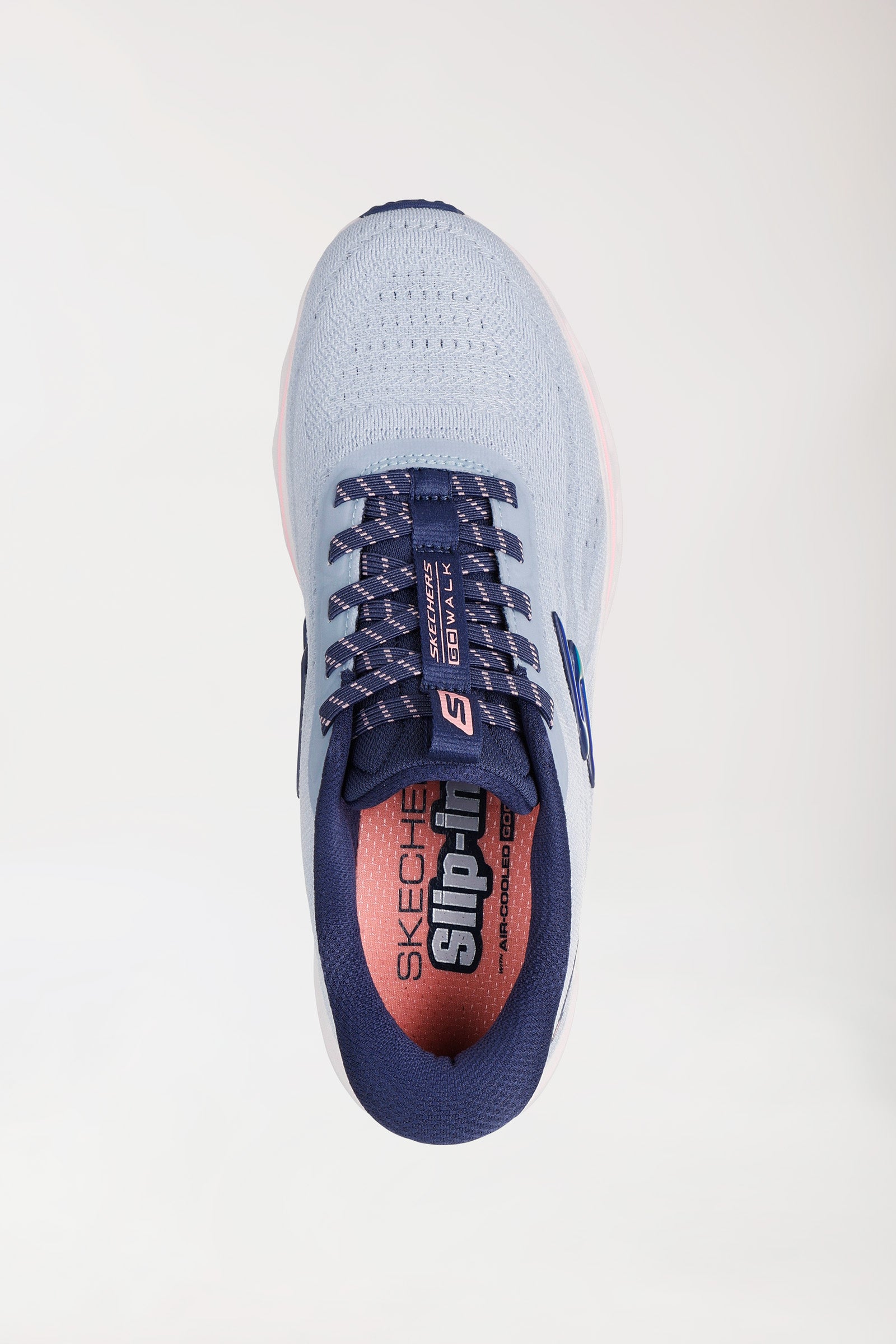 Damen Sneaker hellblau, Vorderansicht 