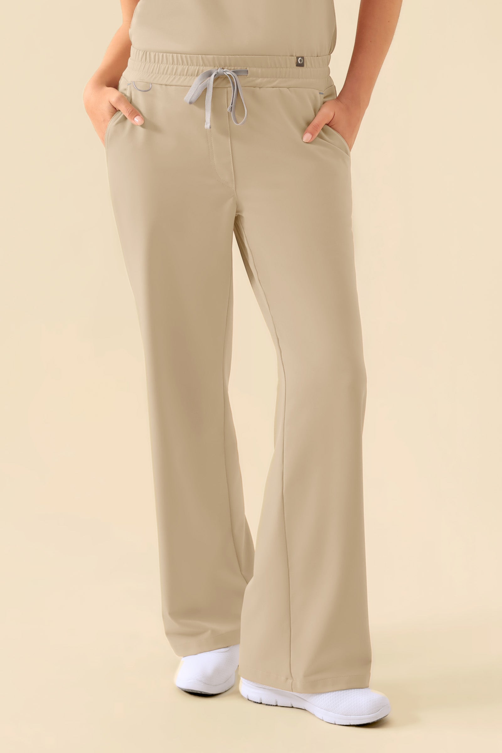 KAERE Hose Damen - weites Bein sand, Vue de face 