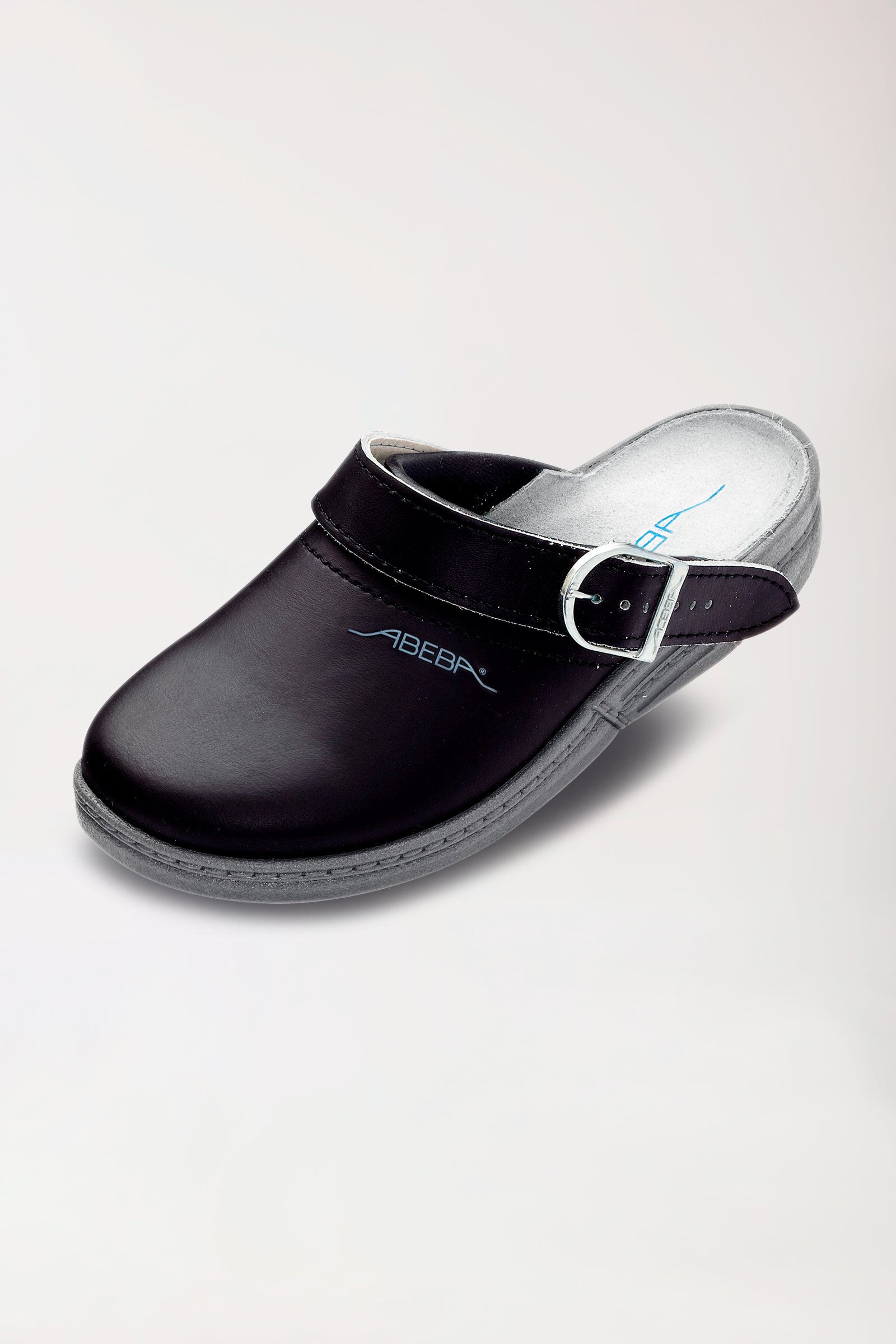 Unisex Berufsclog schwarz, Vorderansicht 