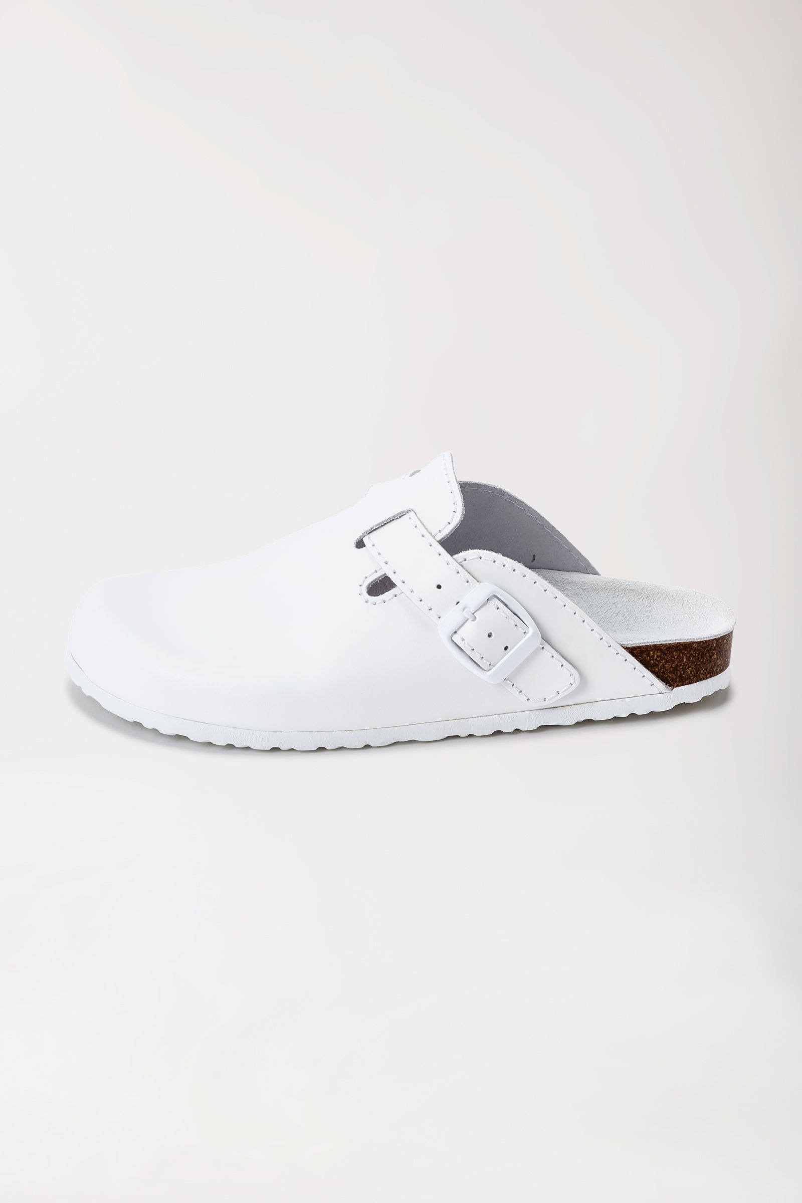 Unisex Clog weiss, Vorderansicht 