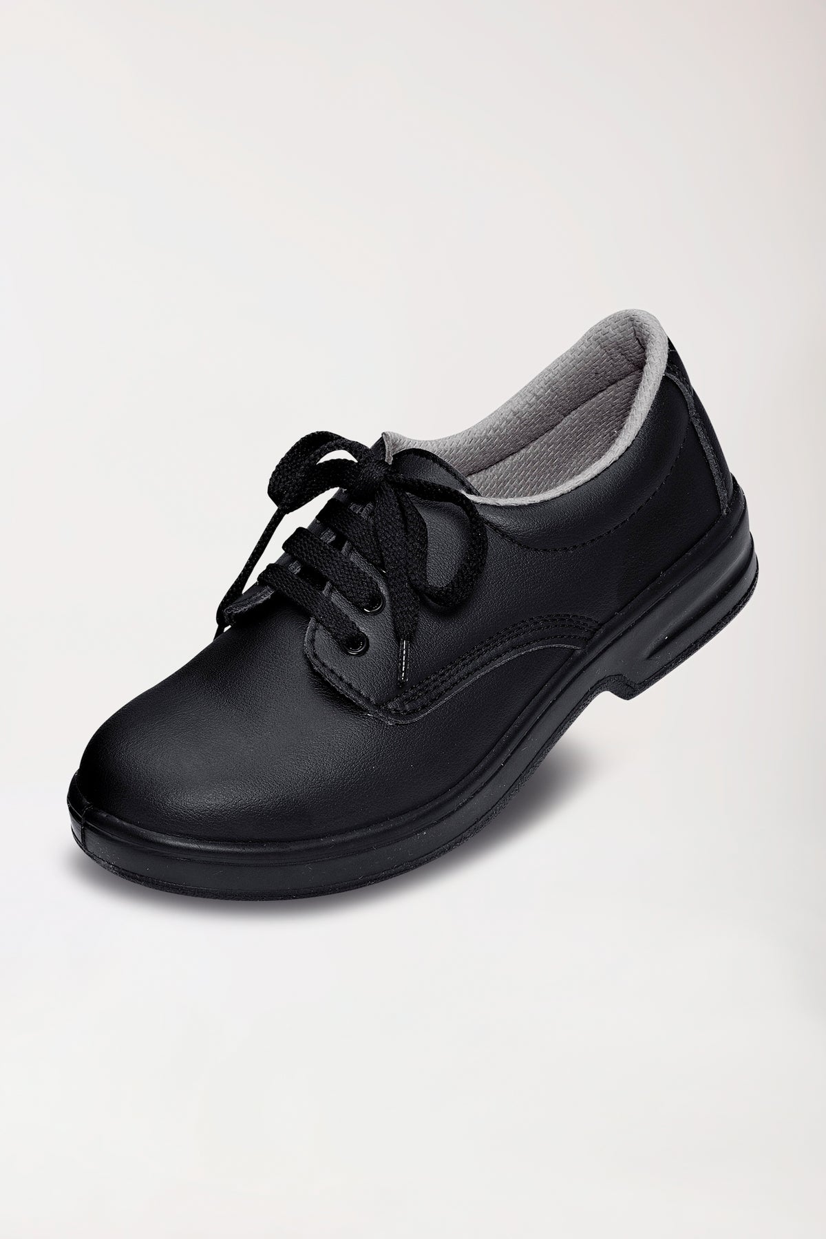 Sicherheitsschuh Stahlkappe Unisex schwarz, Vorderansicht 